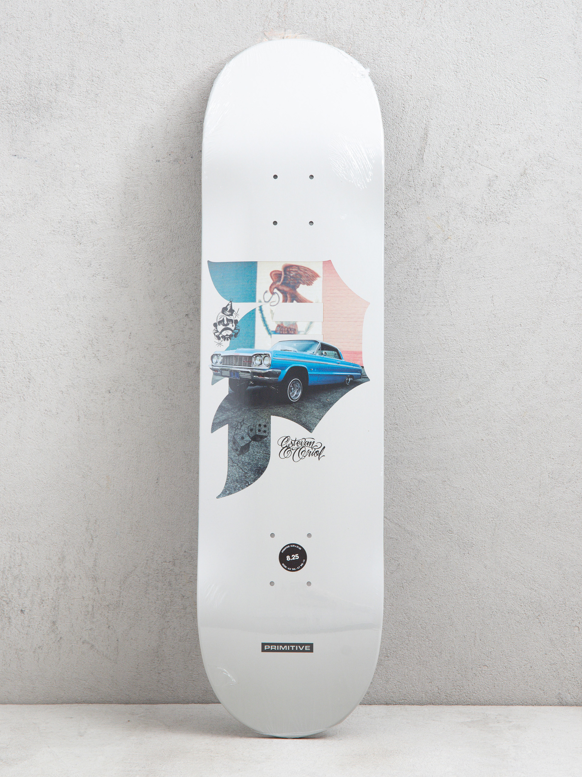 Doska Primitive Dirty P Ride (off white)