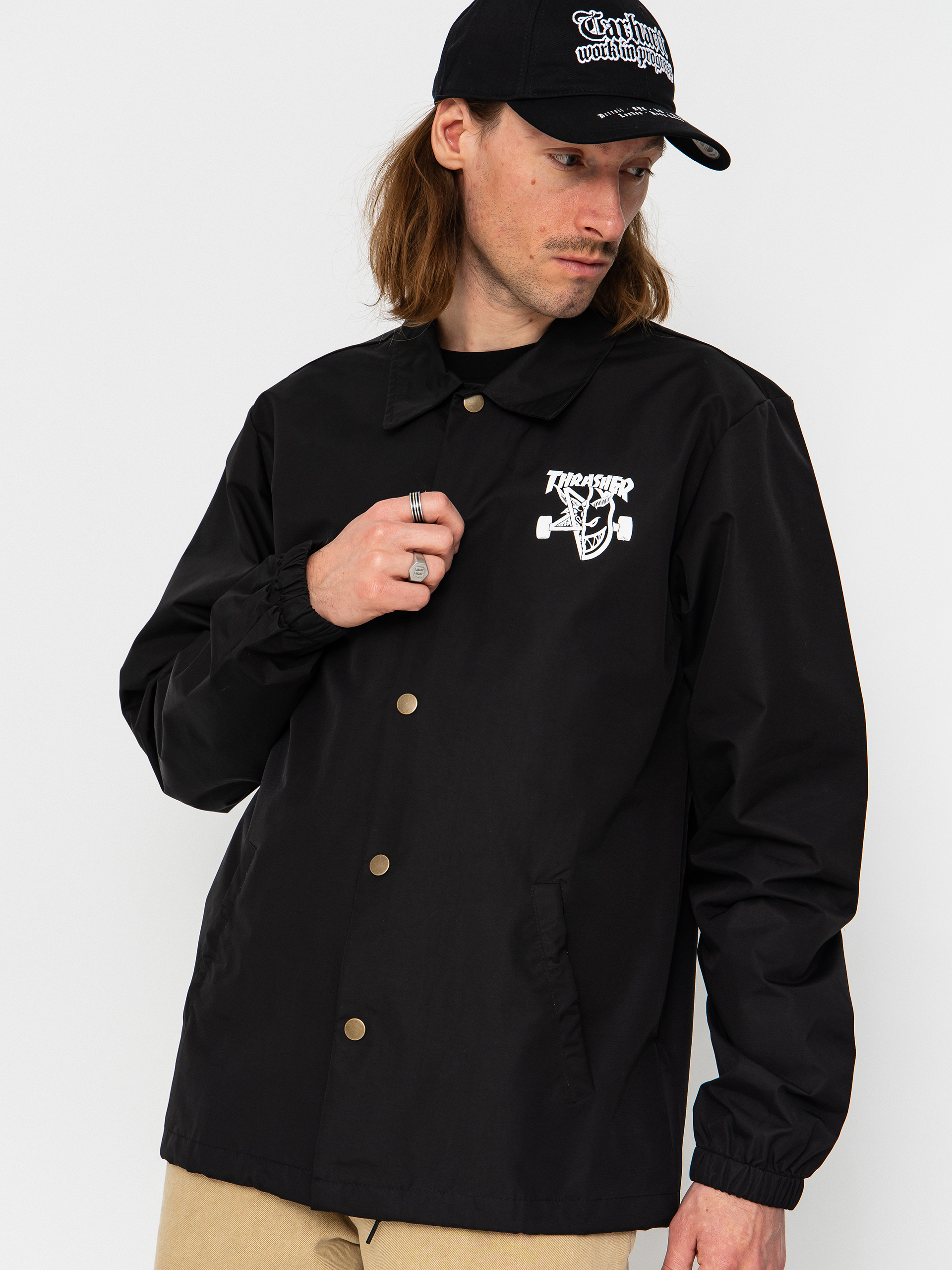 Bunda Thrasher x Spitfire Thrash & Burn (black)
