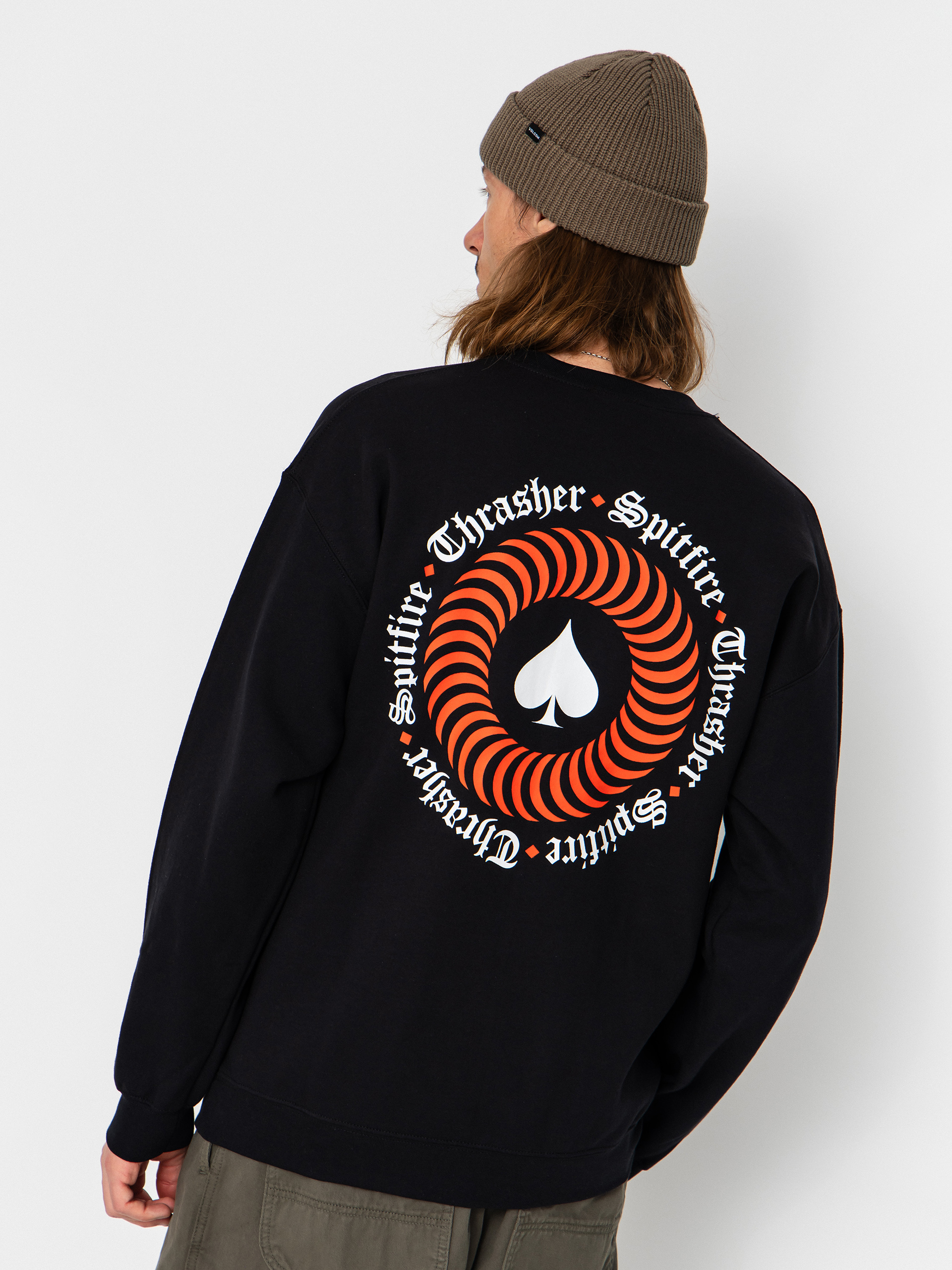 Mikina Thrasher x Spitfire The End Oath (black)