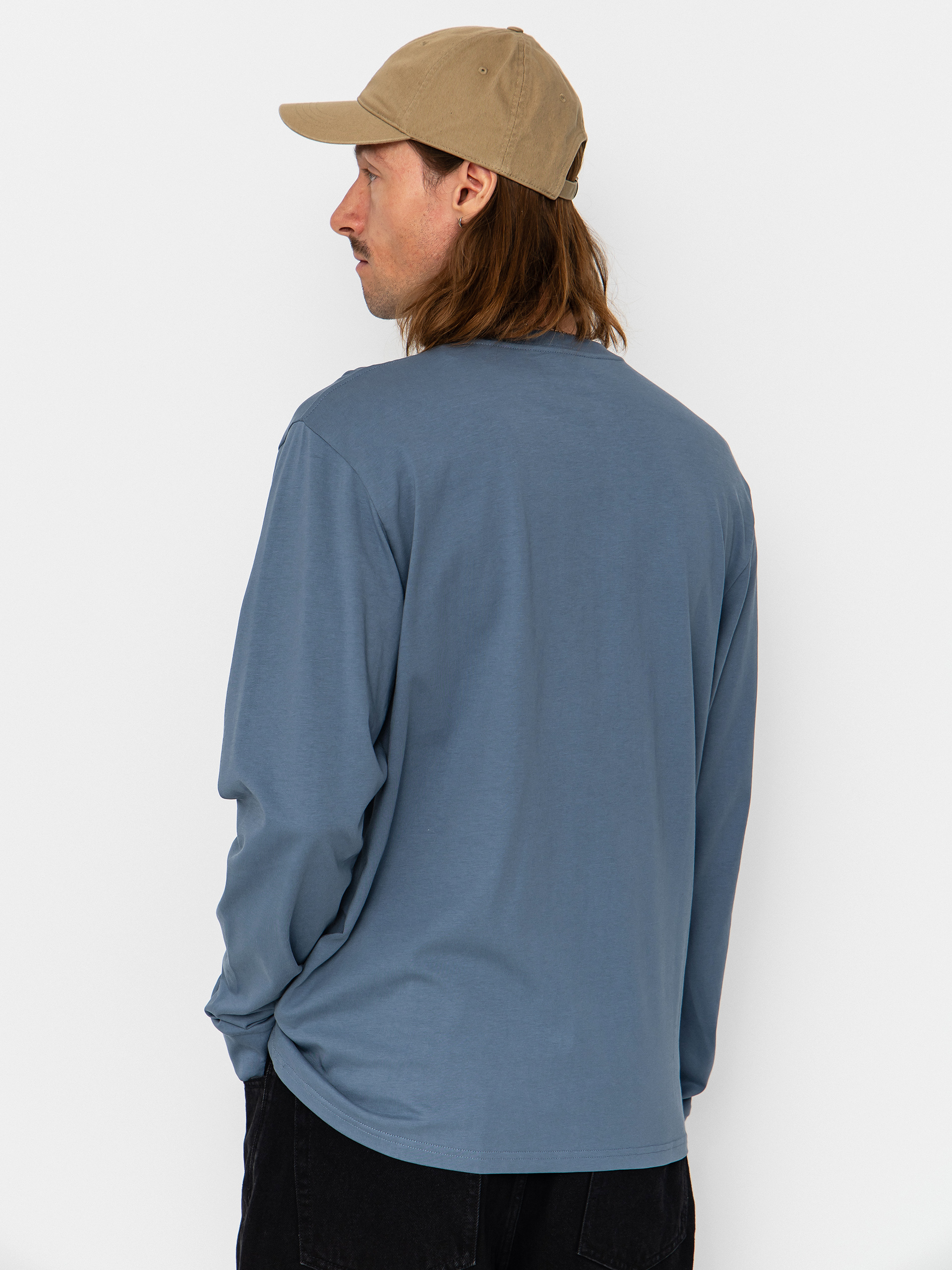 Triko Carhartt WIP Pocket (velvet blue)