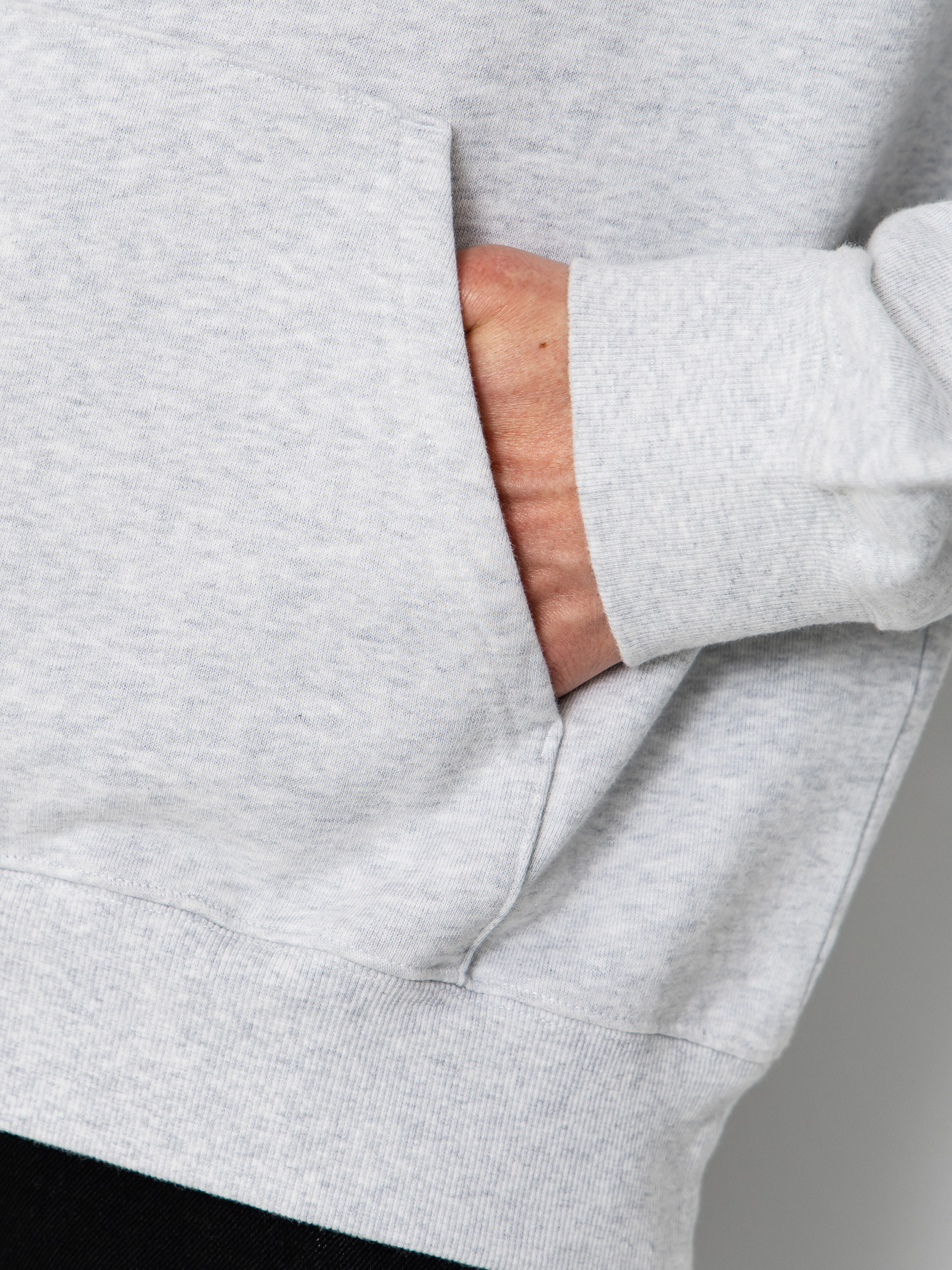 Mikina s kapucňou Carhartt WIP Spiral HD (ash heather)