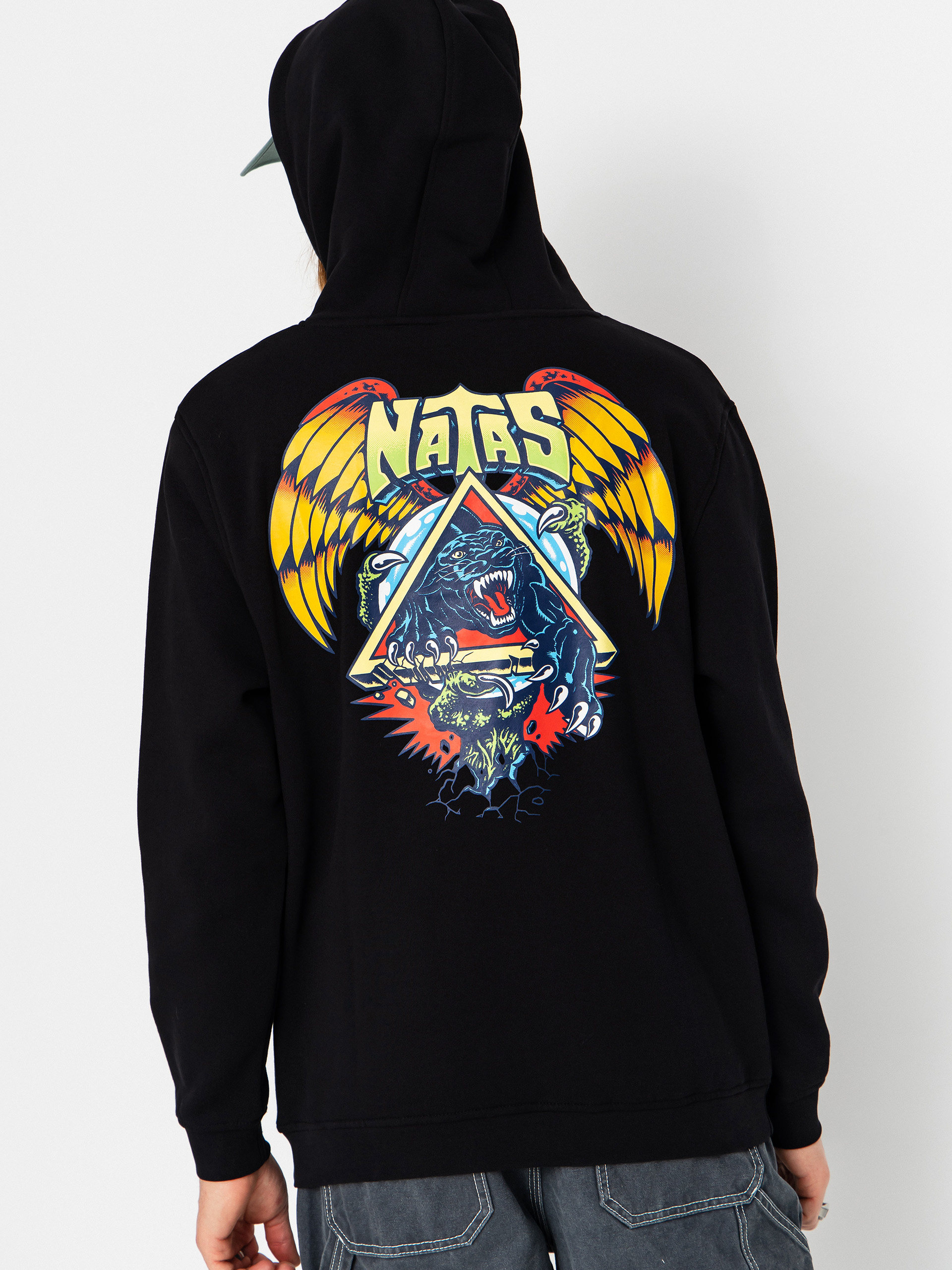 Mikina Santa Cruz Natas SC Panther (black)