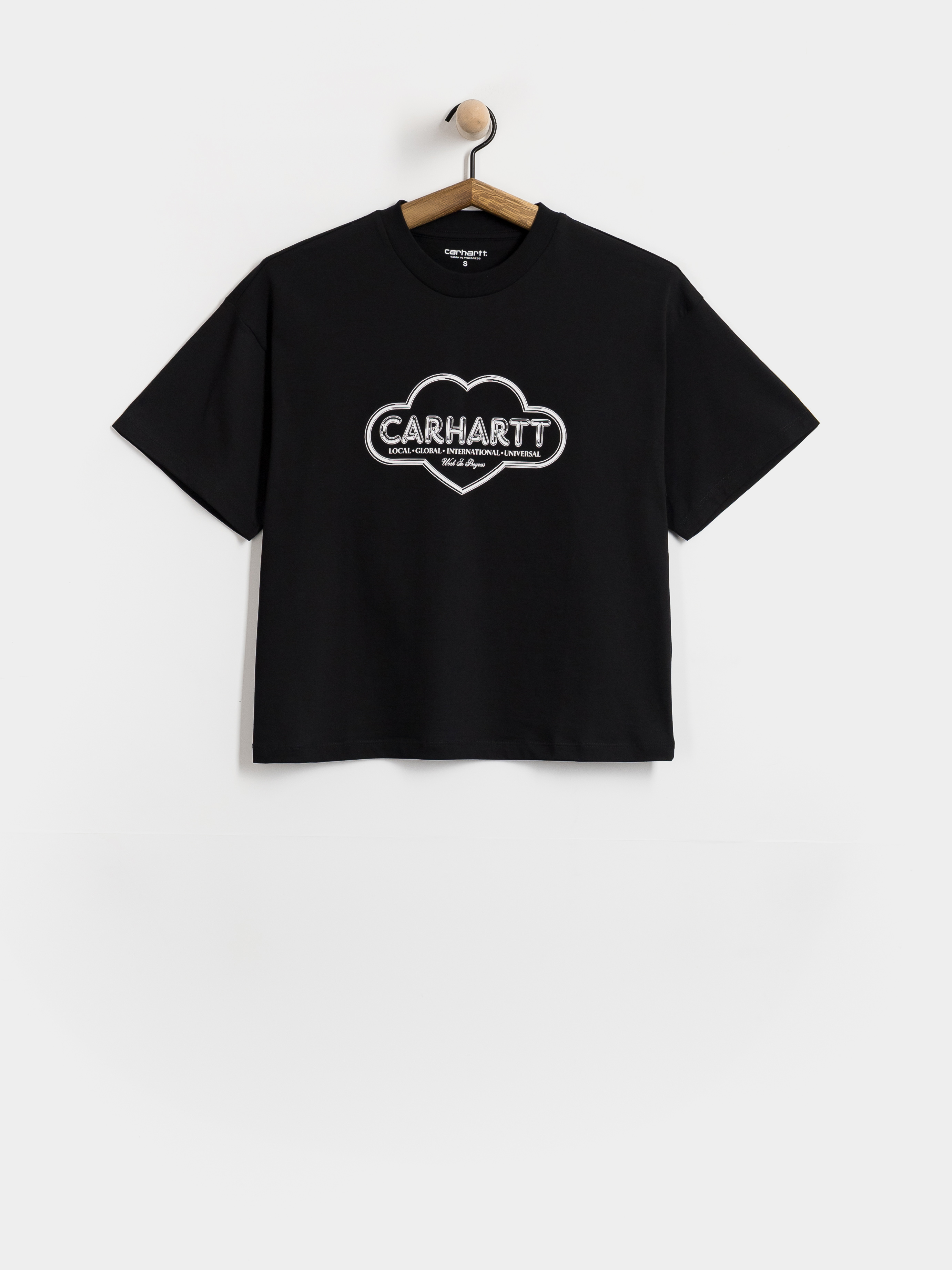 Tričko Carhartt WIP Cloud Heart Wmn (black)