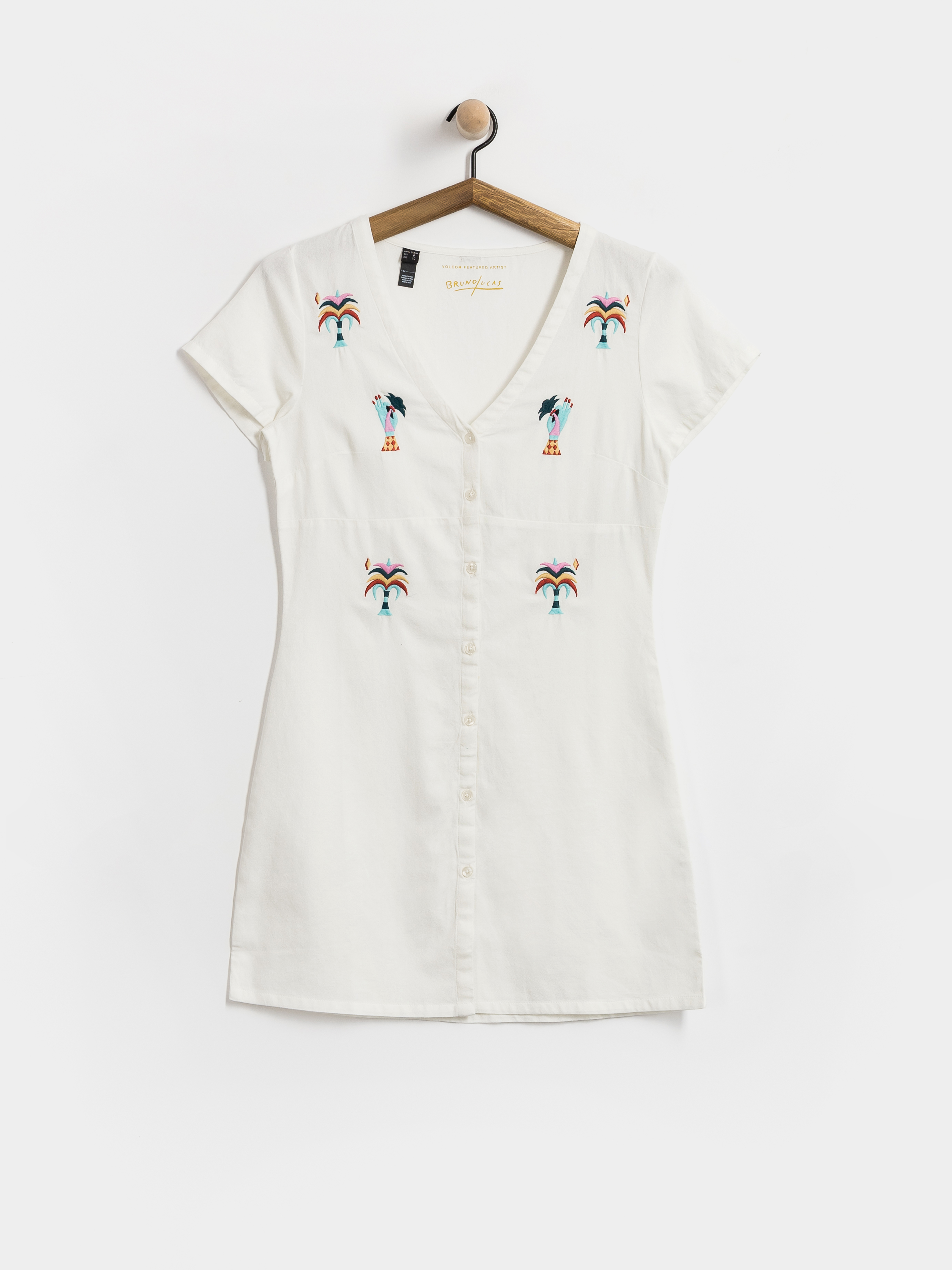u0160aty  Volcom Fa Bruno Lucas Wmn (off white)