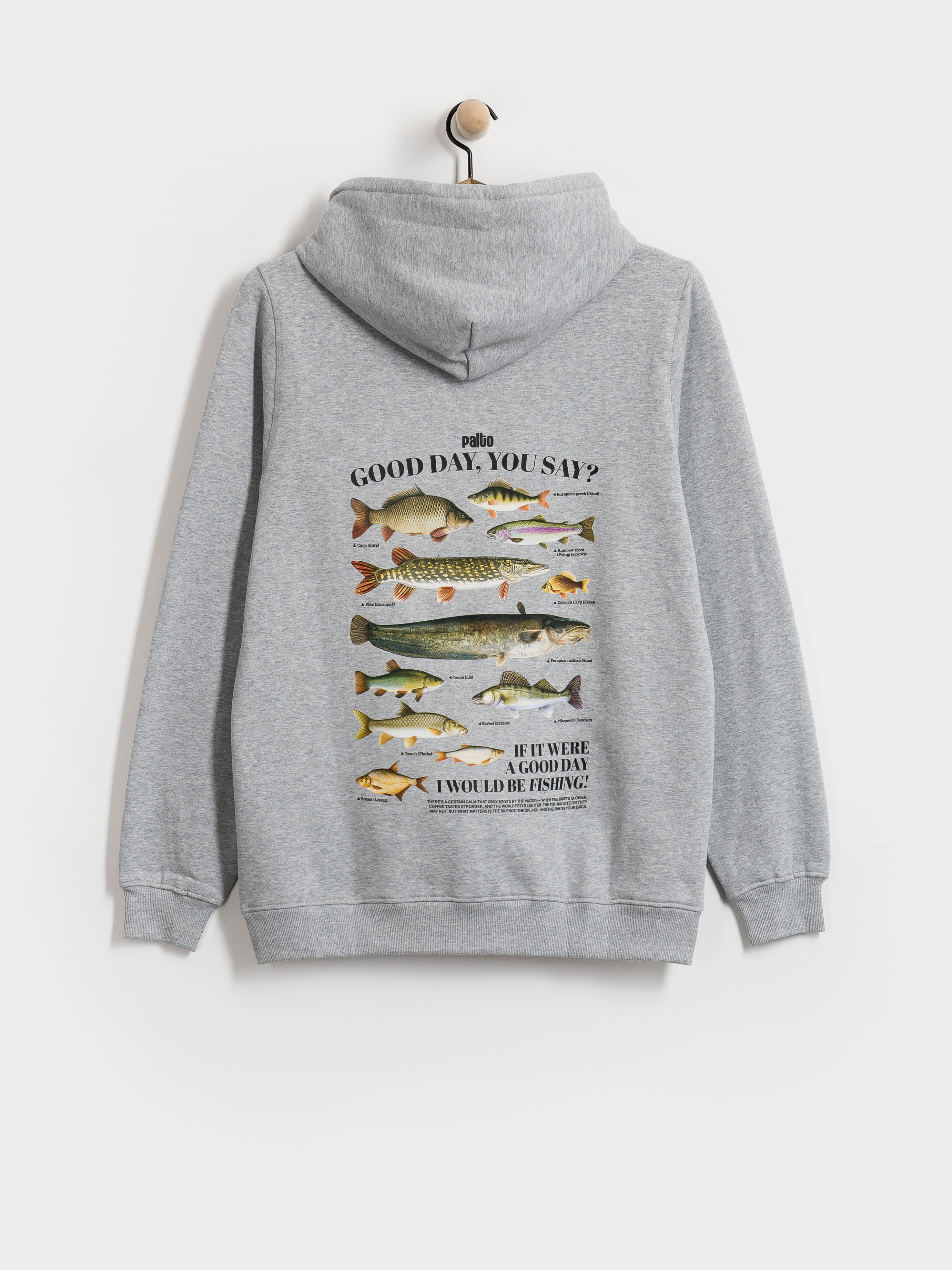 Mikina s kapucňou Palto Lure HD (grey)