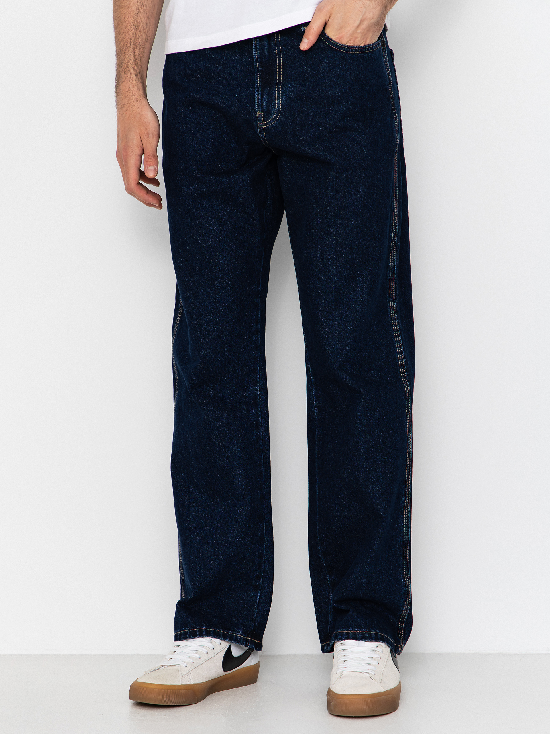 Nohavice Dickies 954 Relaxed Straight Work (dark indigo)