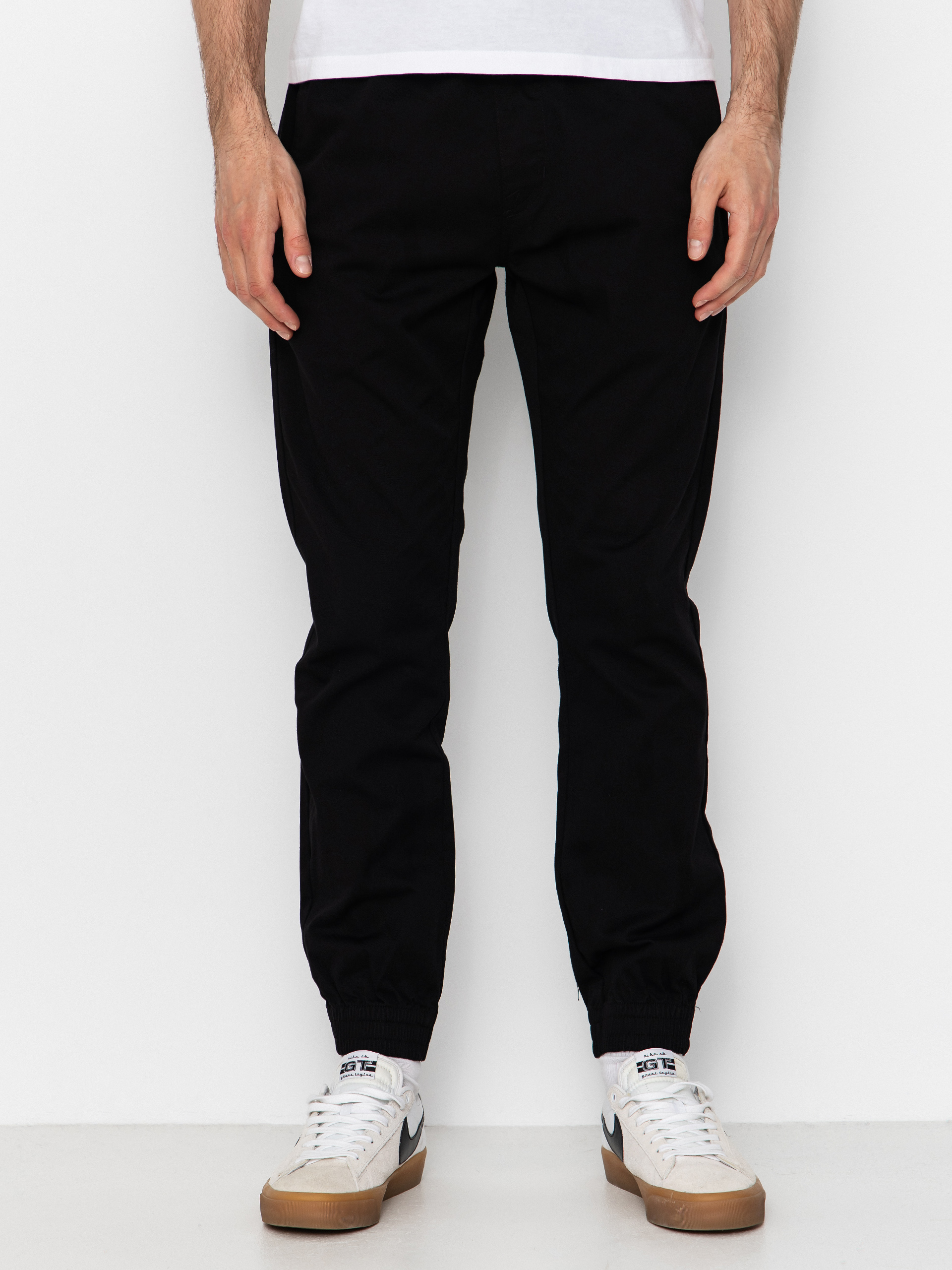 Nohavice Volcom Frickin Slim Jogger (black)