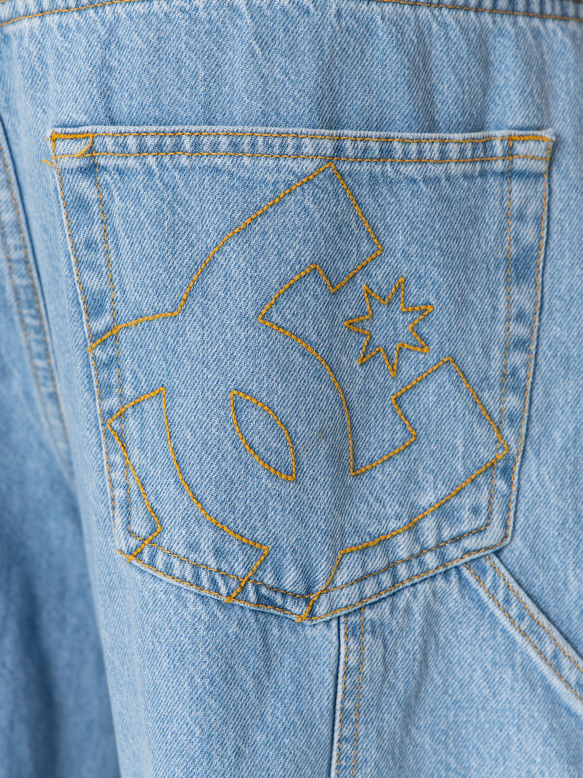 Nohavice DC Baggy Denim Carpenter (indigo light)