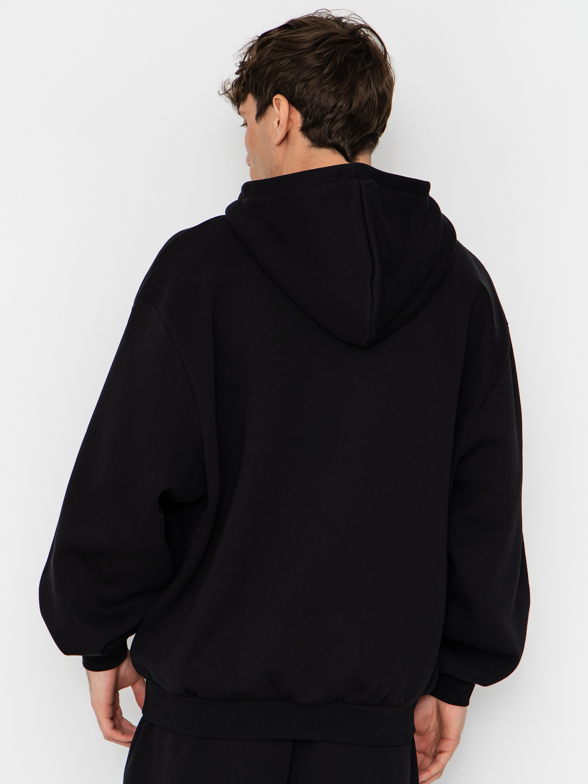 Mikina s kapucňou Karl Kani Chest Signature Essential ZHD (black)