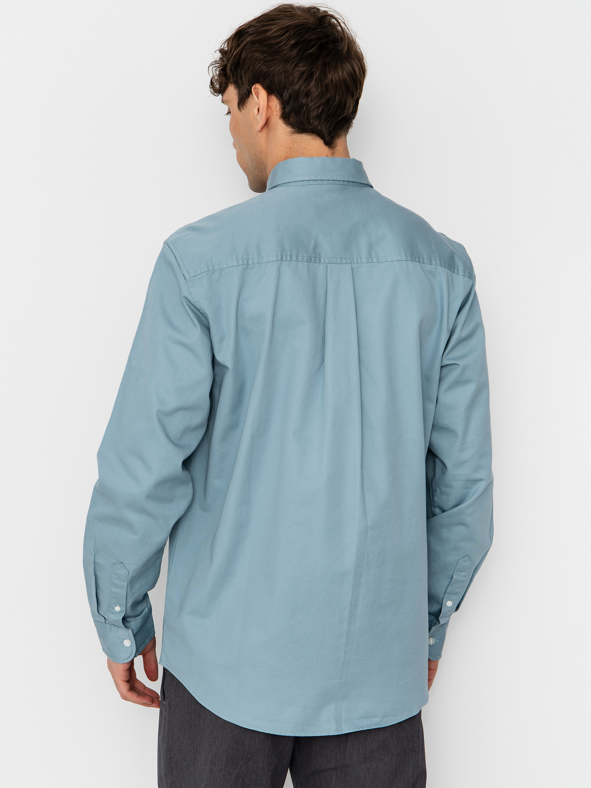 Košeľa Carhartt WIP Madison (tourmaline/white)
