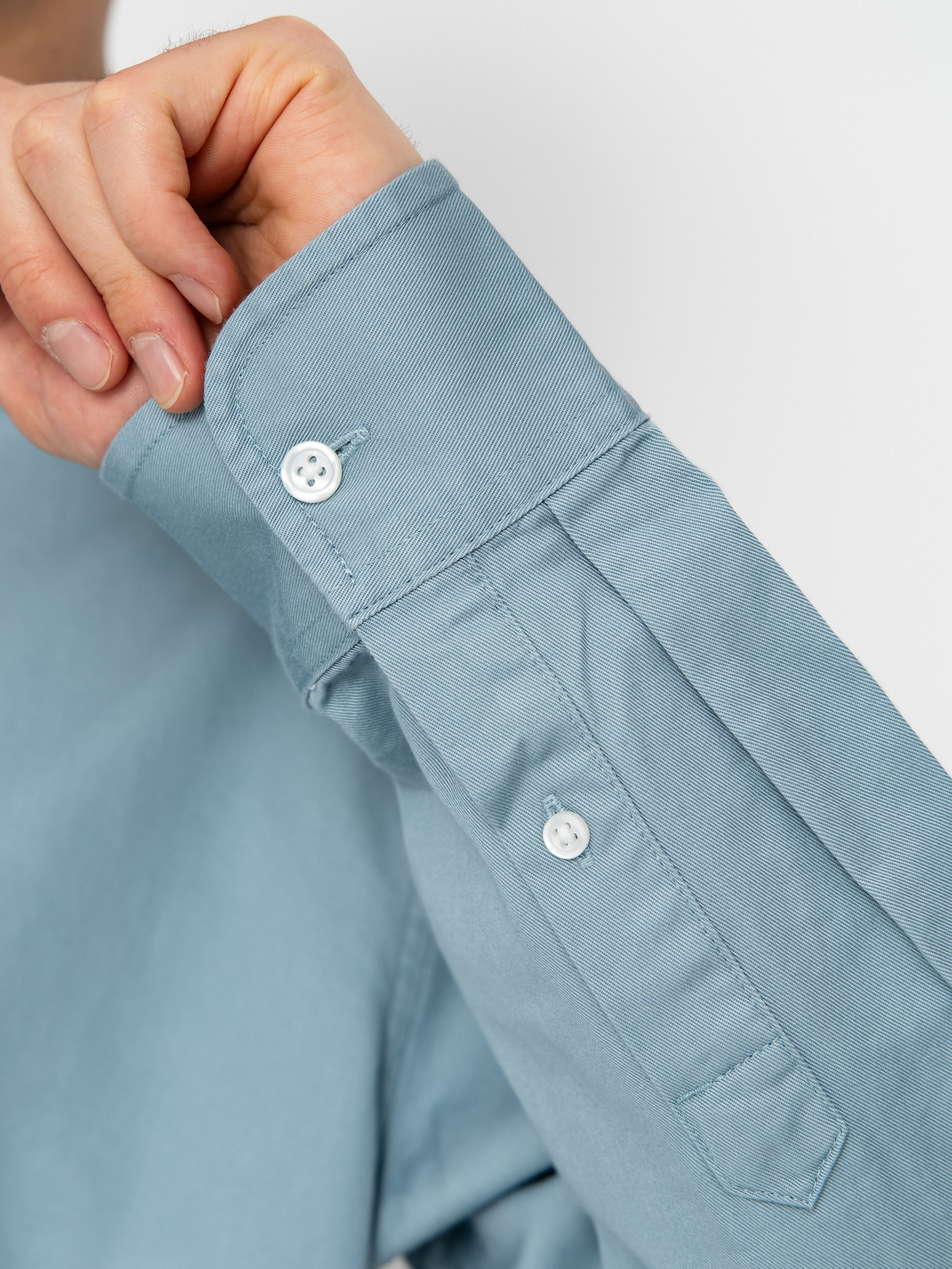 Košeľa Carhartt WIP Madison (tourmaline/white)