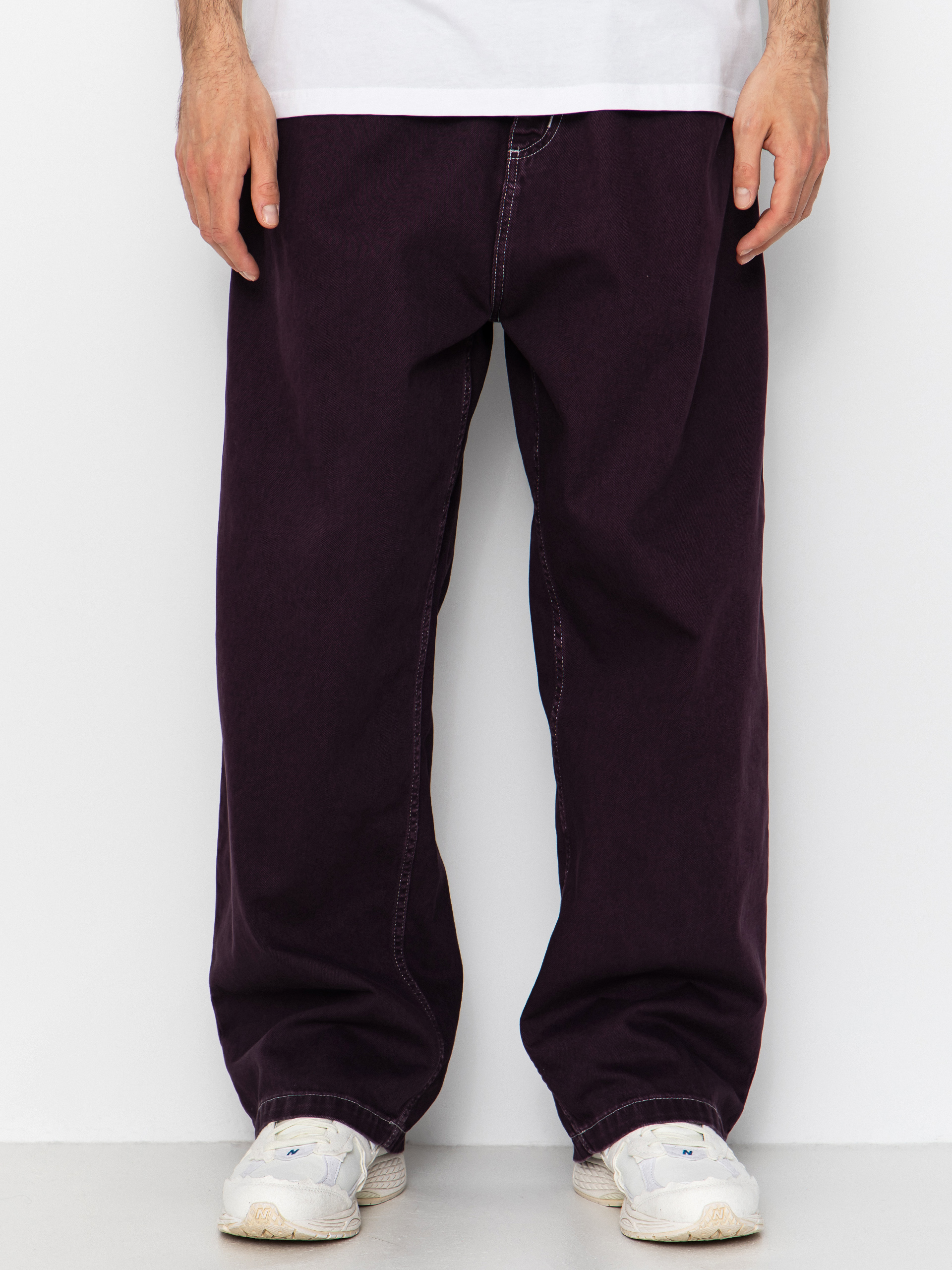 Nohavice Carhartt WIP Brandon (cozy purple)