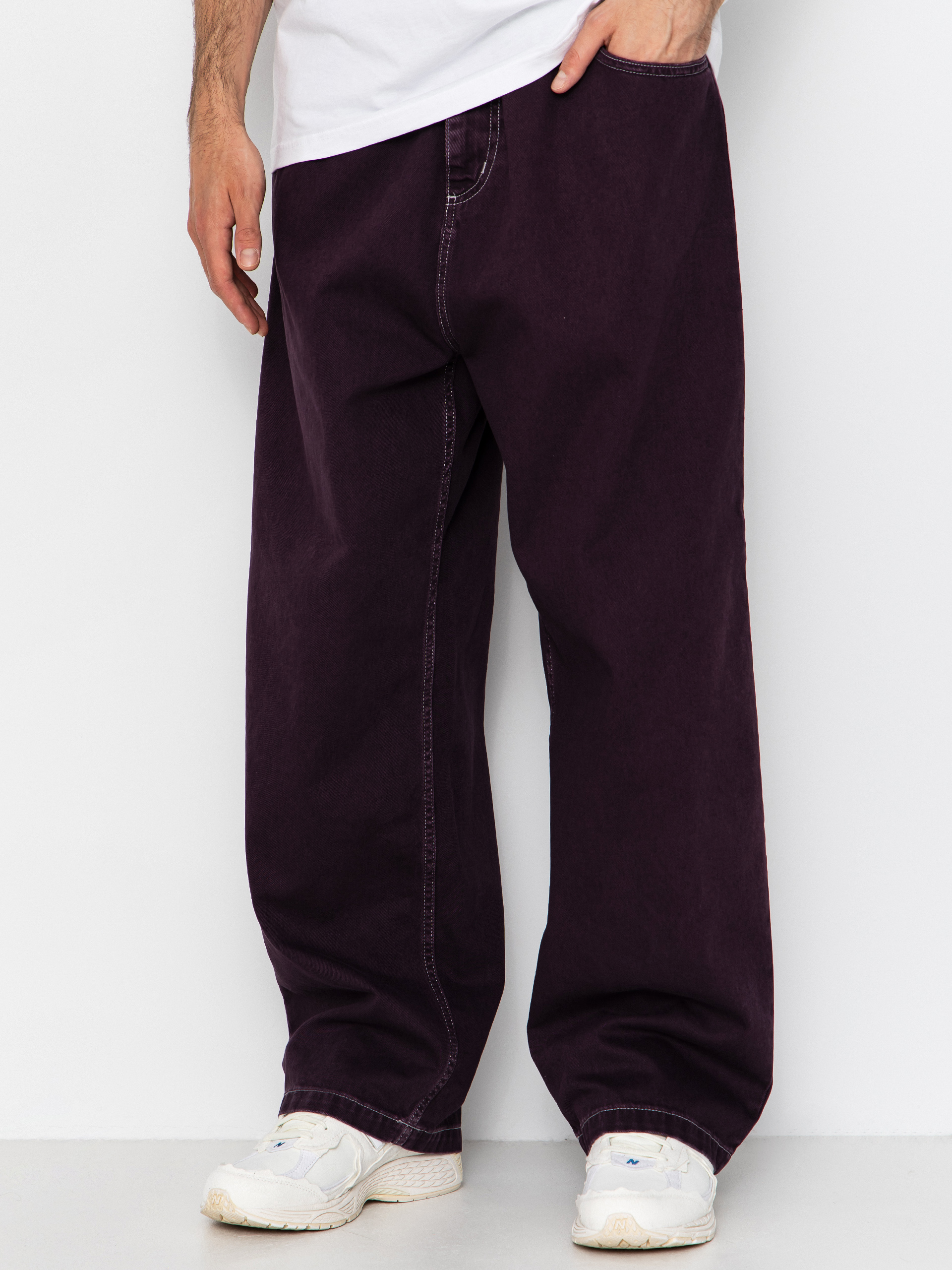 Nohavice Carhartt WIP Brandon (cozy purple)