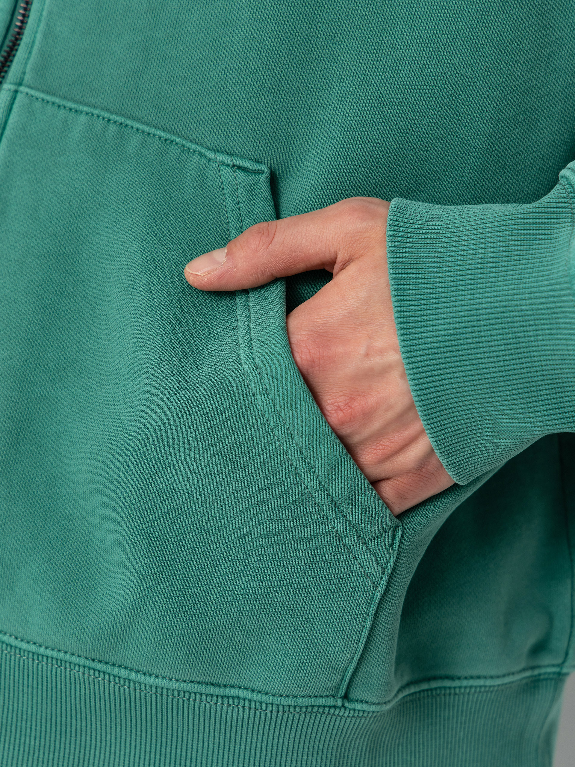 Mikina s kapucňou Carhartt WIP Benton ZHD (lily)
