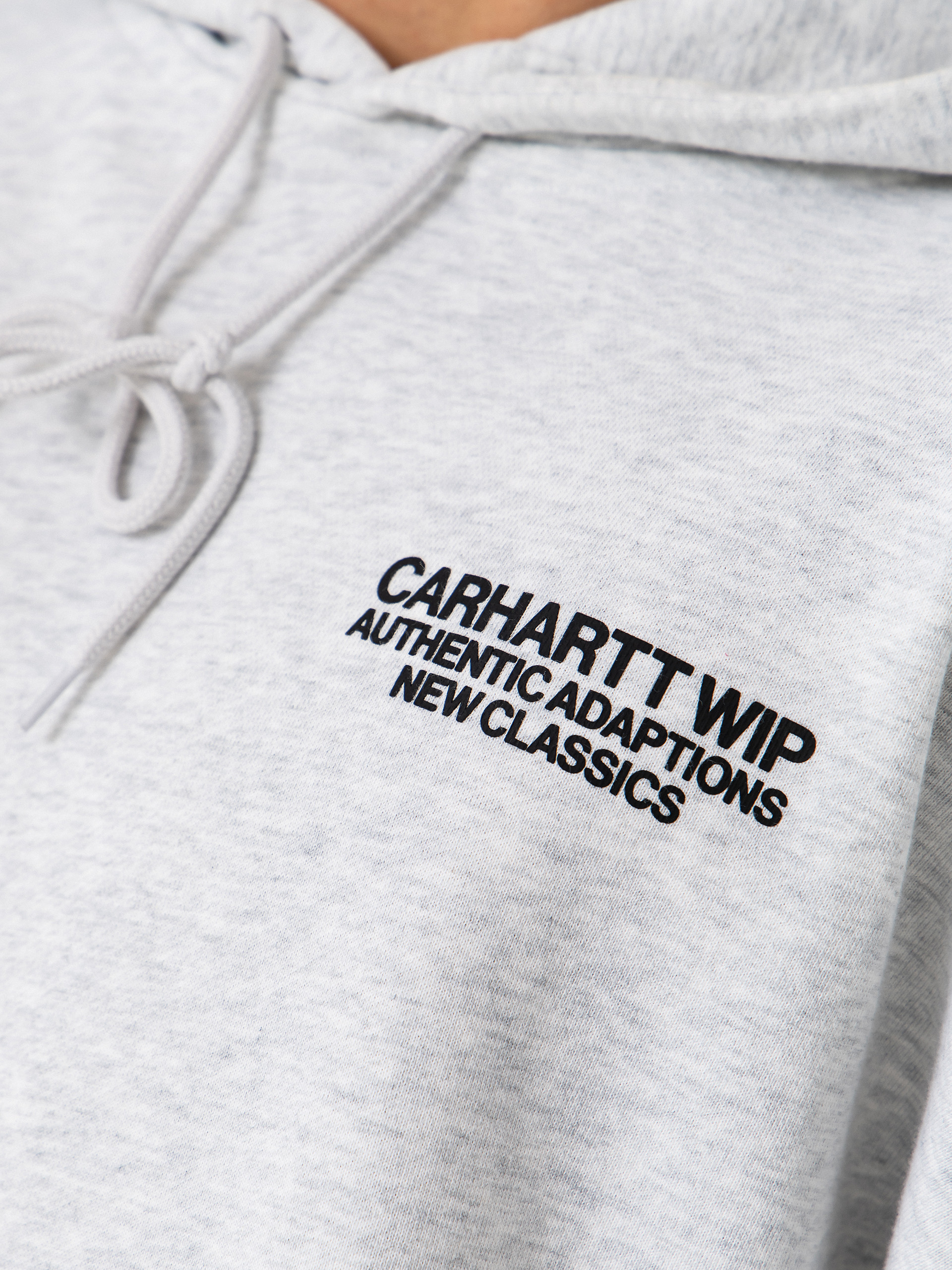 Mikina s kapucňou Carhartt WIP Sean Hamilton HD (ash heather)