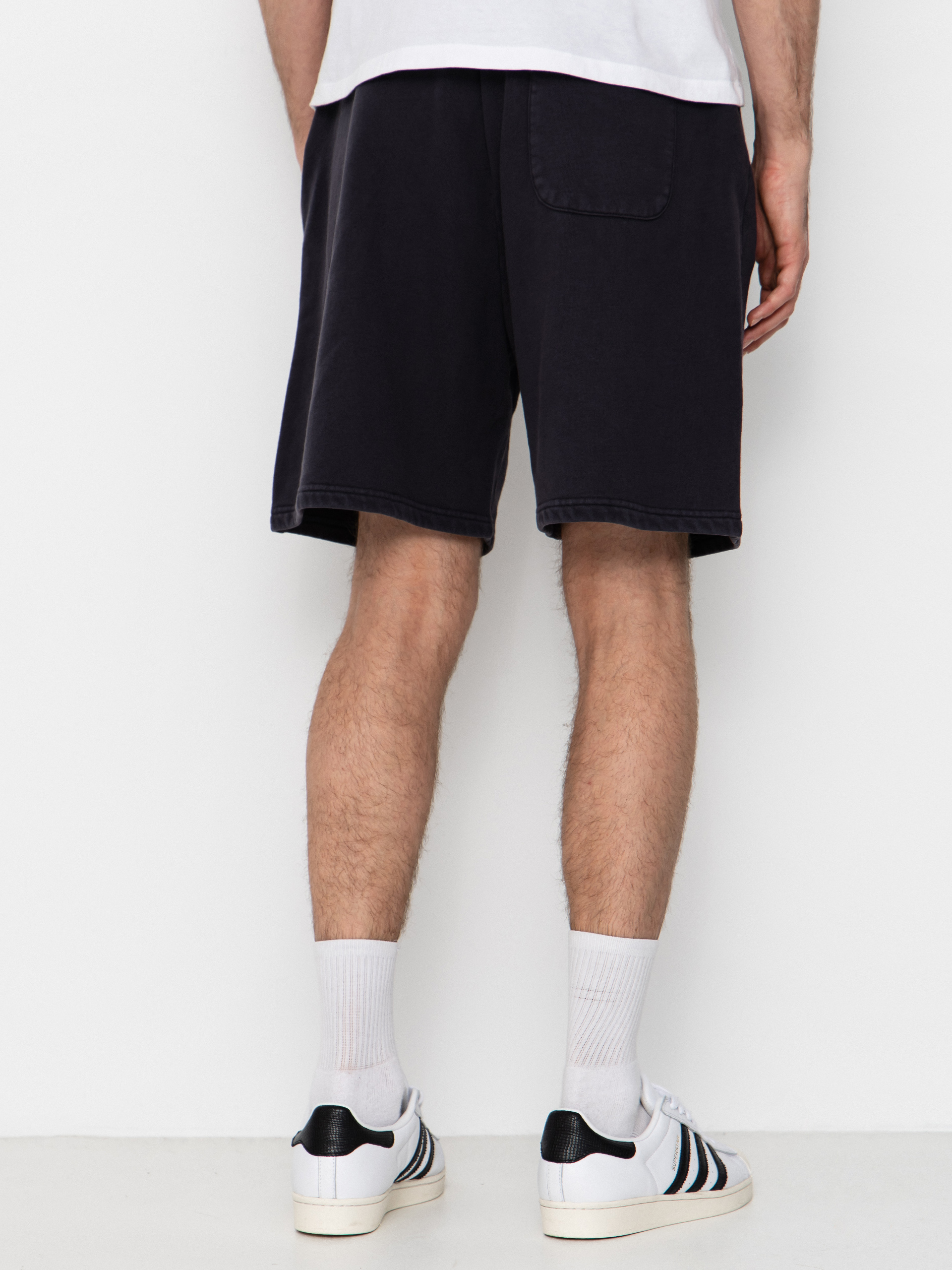 Kraťasy Deus Ex Machina Shield Garment Dyed Track (black)