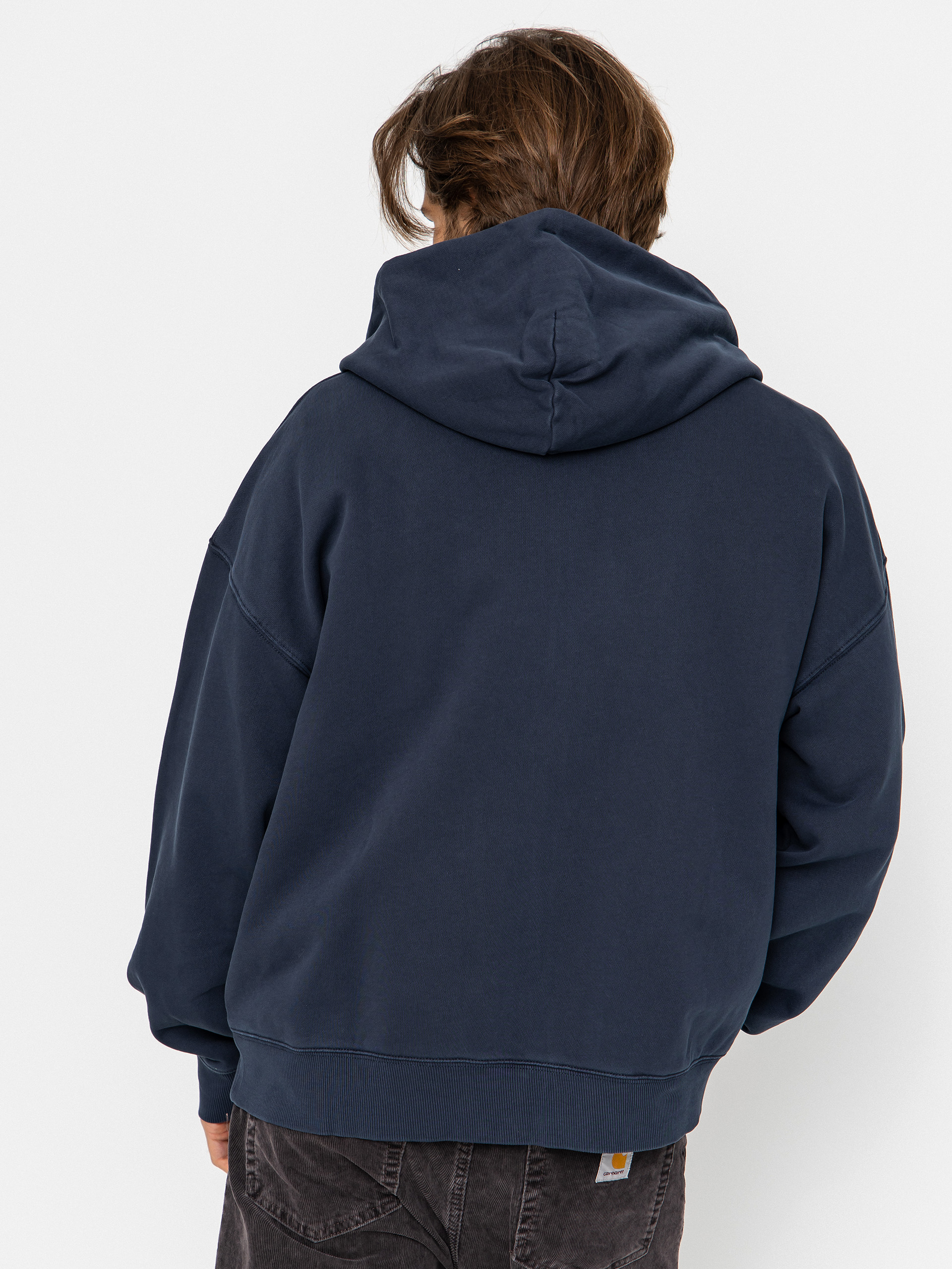 Mikina s kapucňou Carhartt WIP Benton ZHD (carbon)