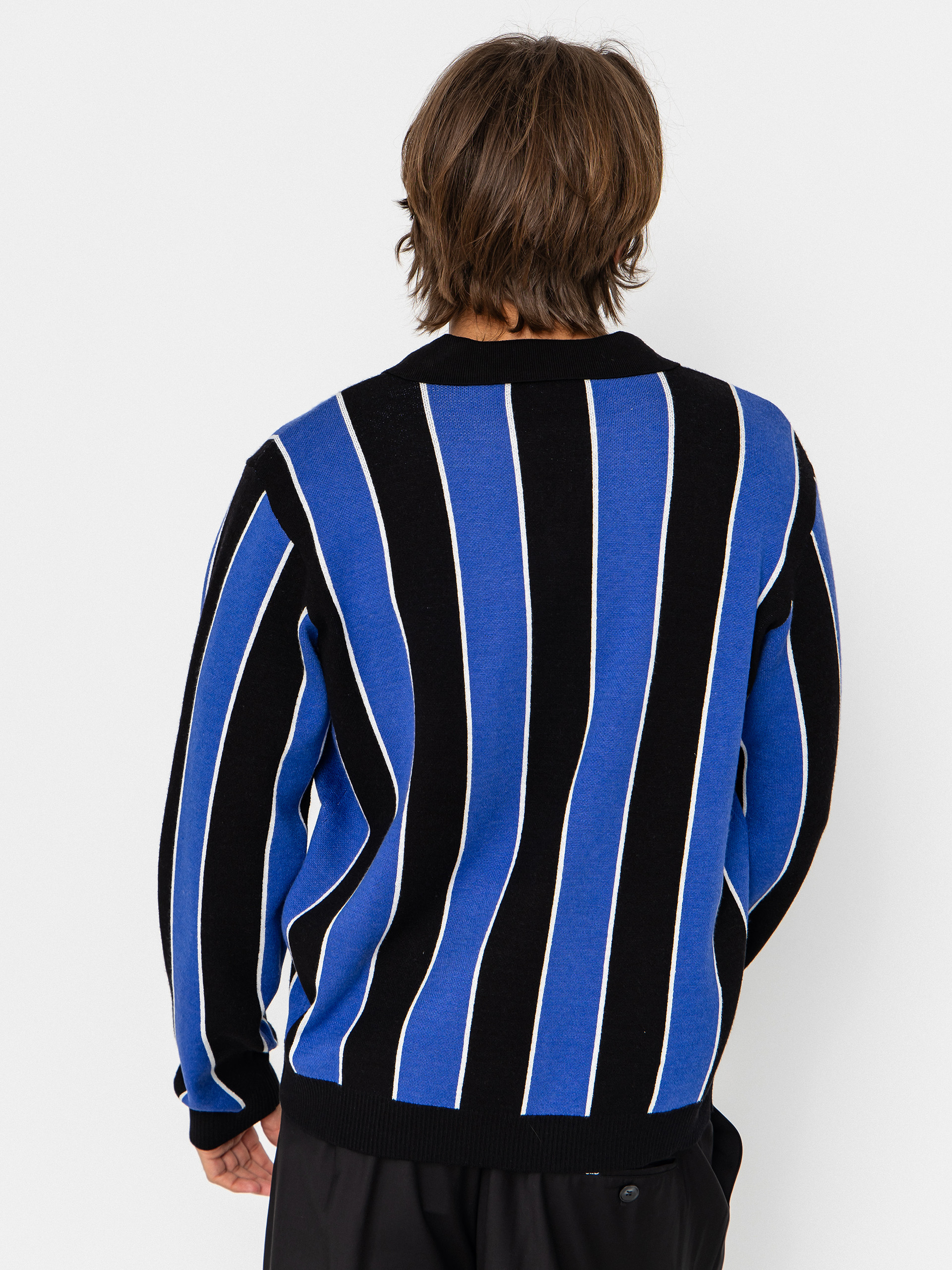 Sveter HUF Midfield Jersey (electric blue)
