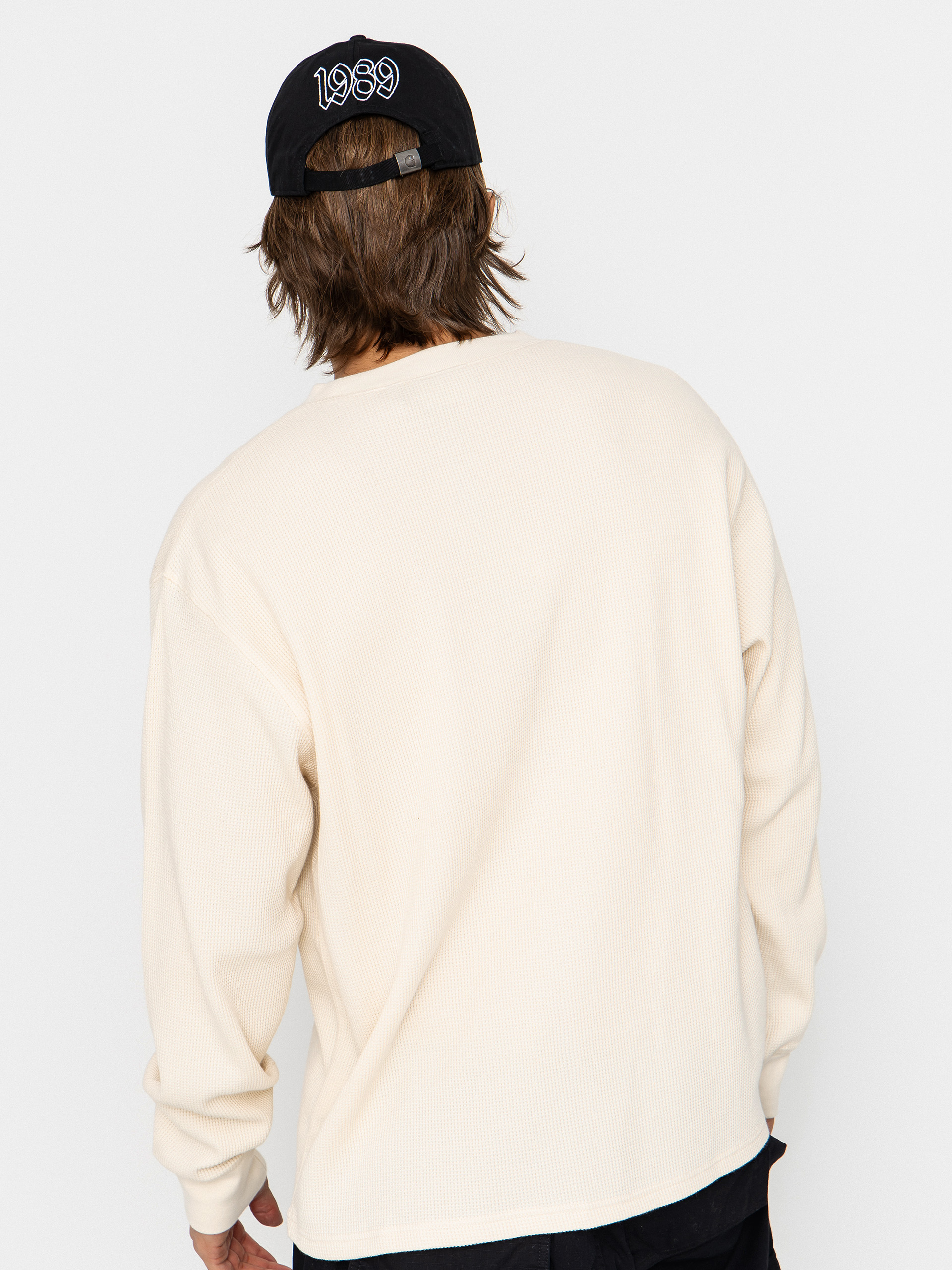 Triko Carhartt WIP Eightynine Waffle (natural/black)