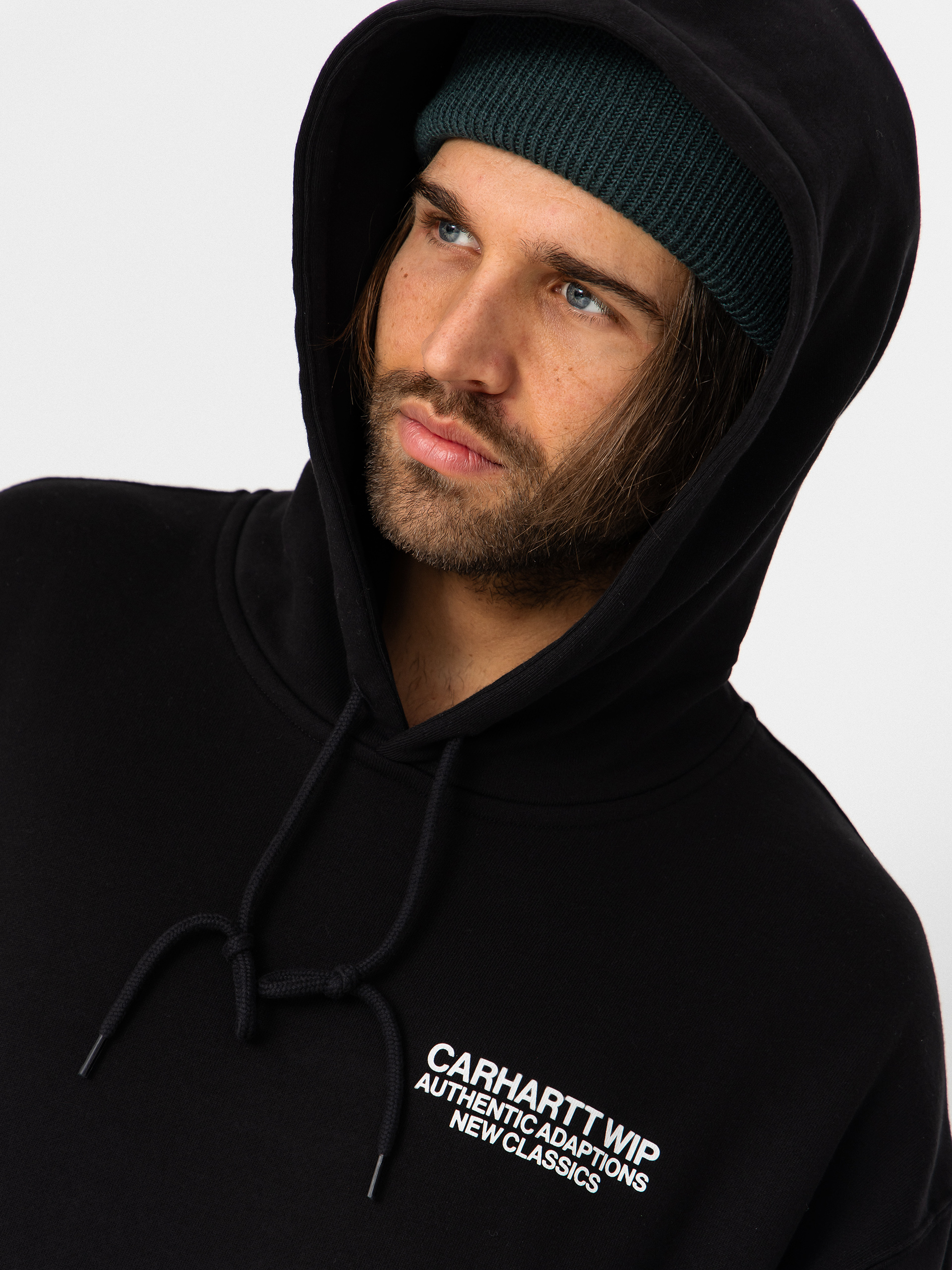 Mikina s kapucňou Carhartt WIP Sean Hamilton HD (black)
