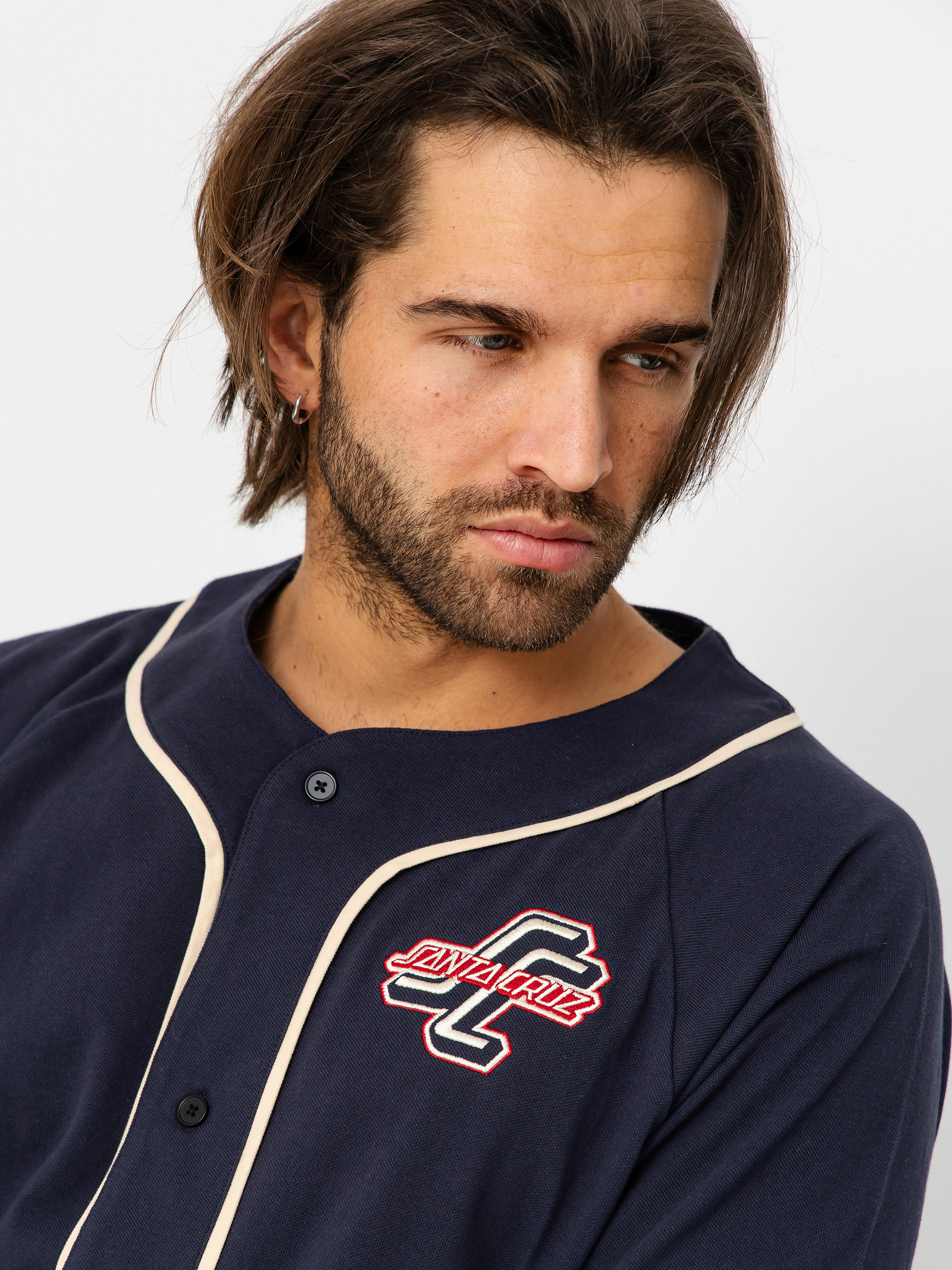 Košeľa Santa Cruz Outer OGSC Baseball (navy)