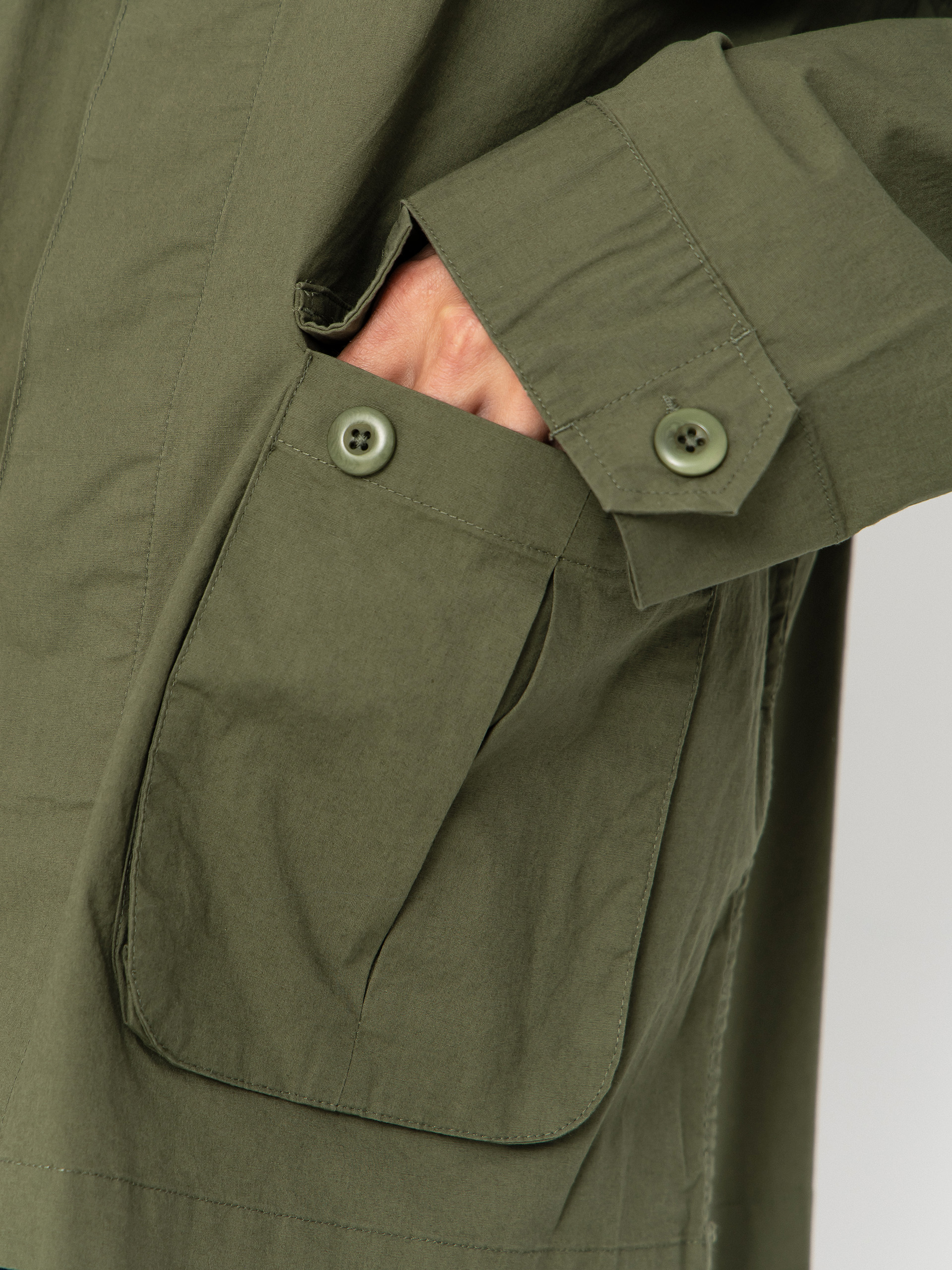 Košeľa Deus Ex Machina Power Overshirt (pine green)