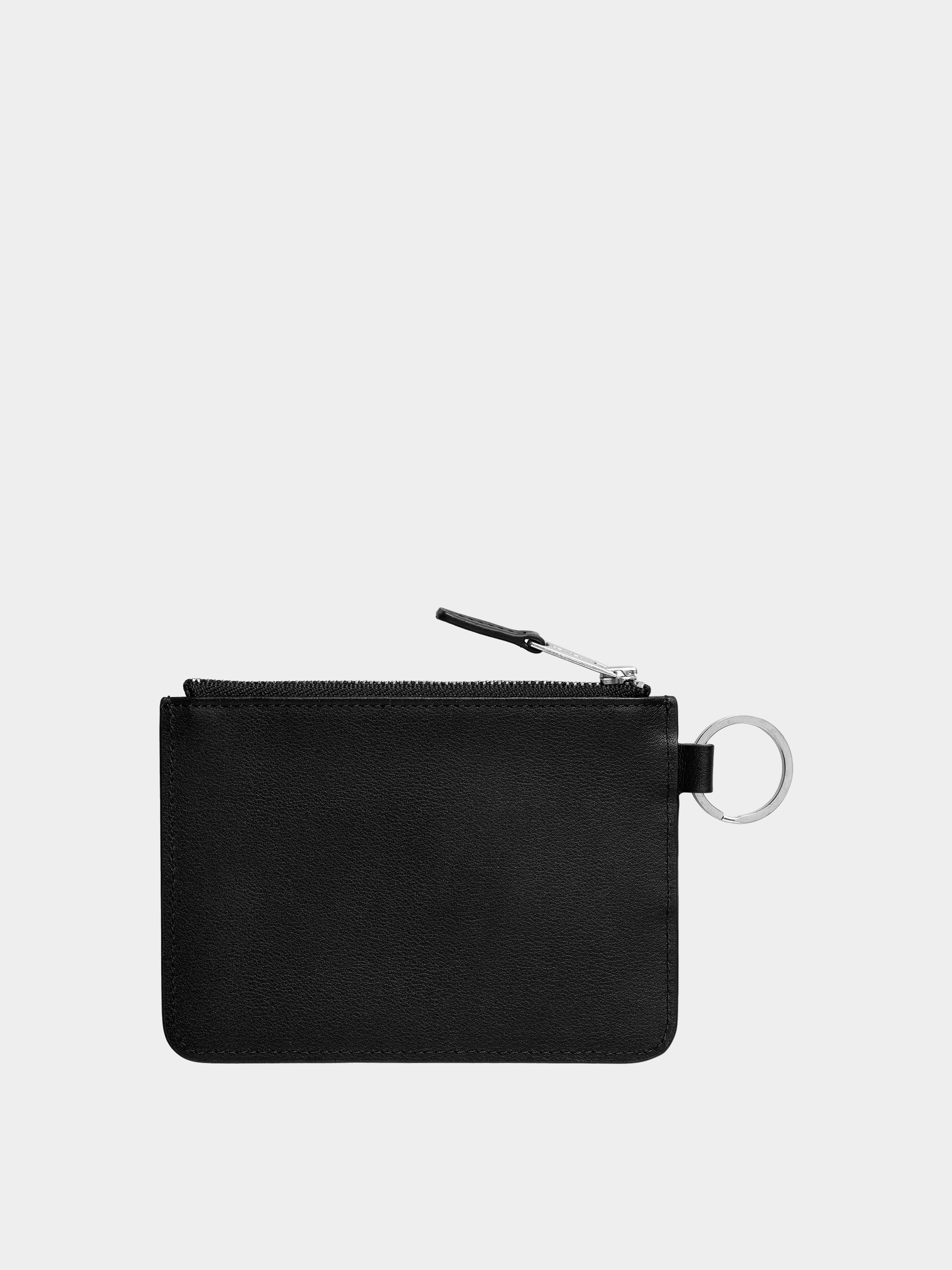 Peňaženka Carhartt WIP Deconstructed Leather (black/silver)