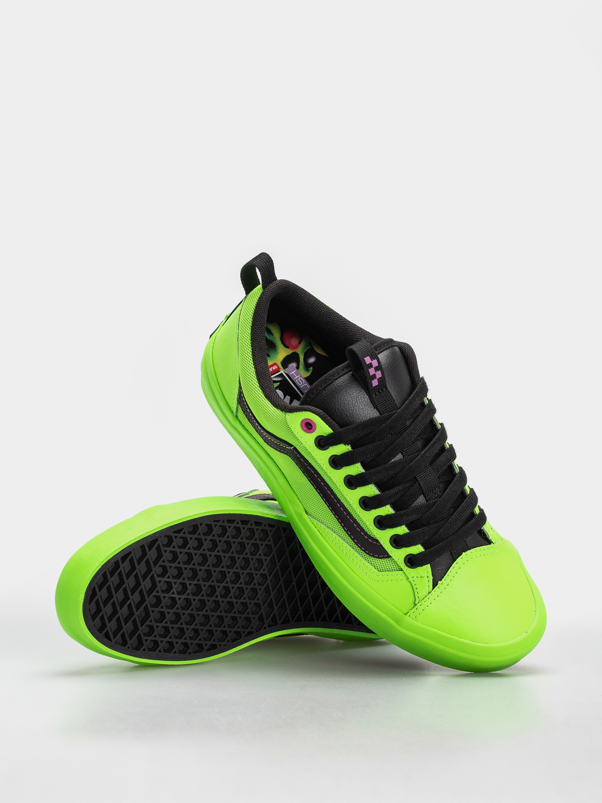 Topánky Vans Skate Old Skool 36 + (black/green gec)