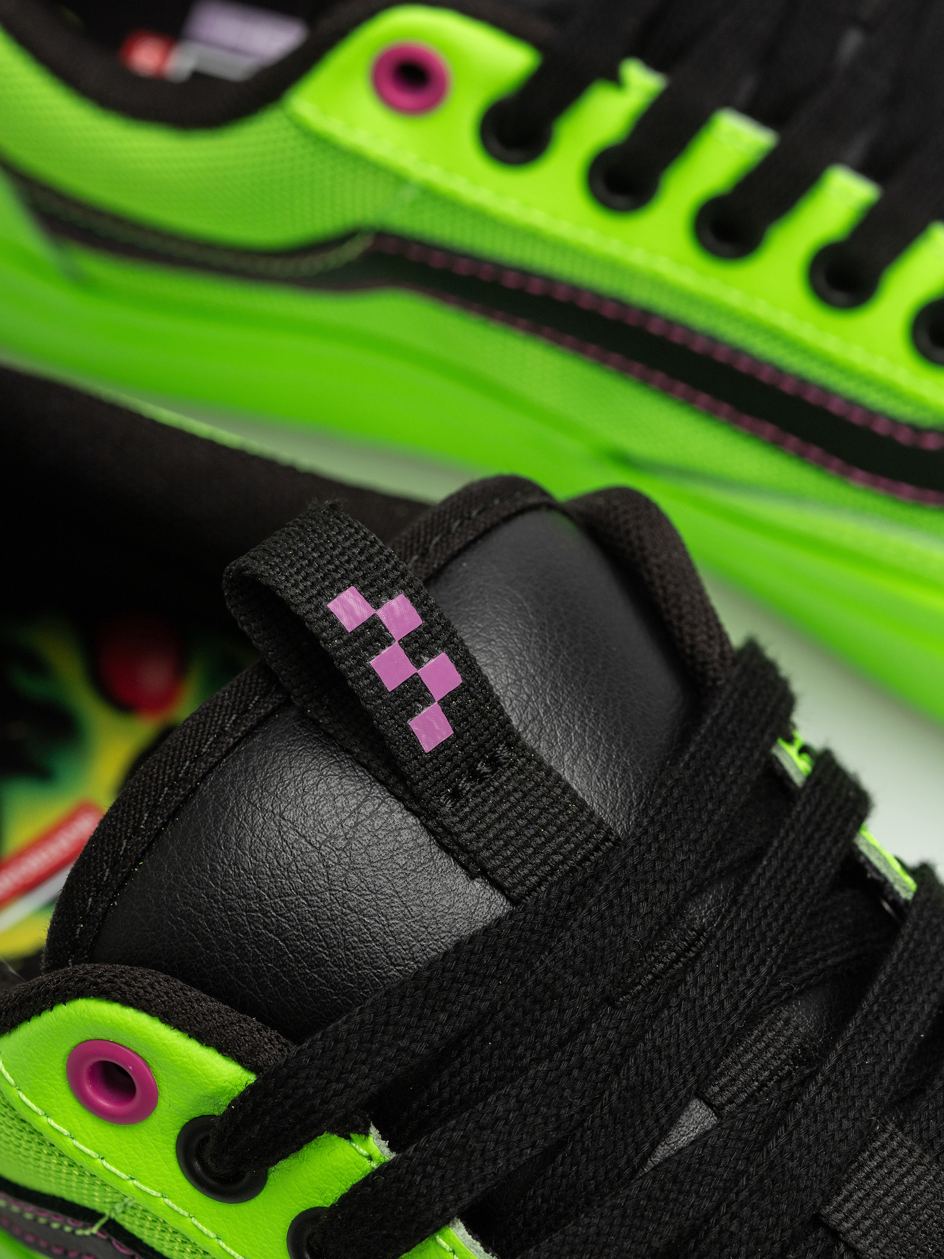 Topánky Vans Skate Old Skool 36 + (black/green gec)