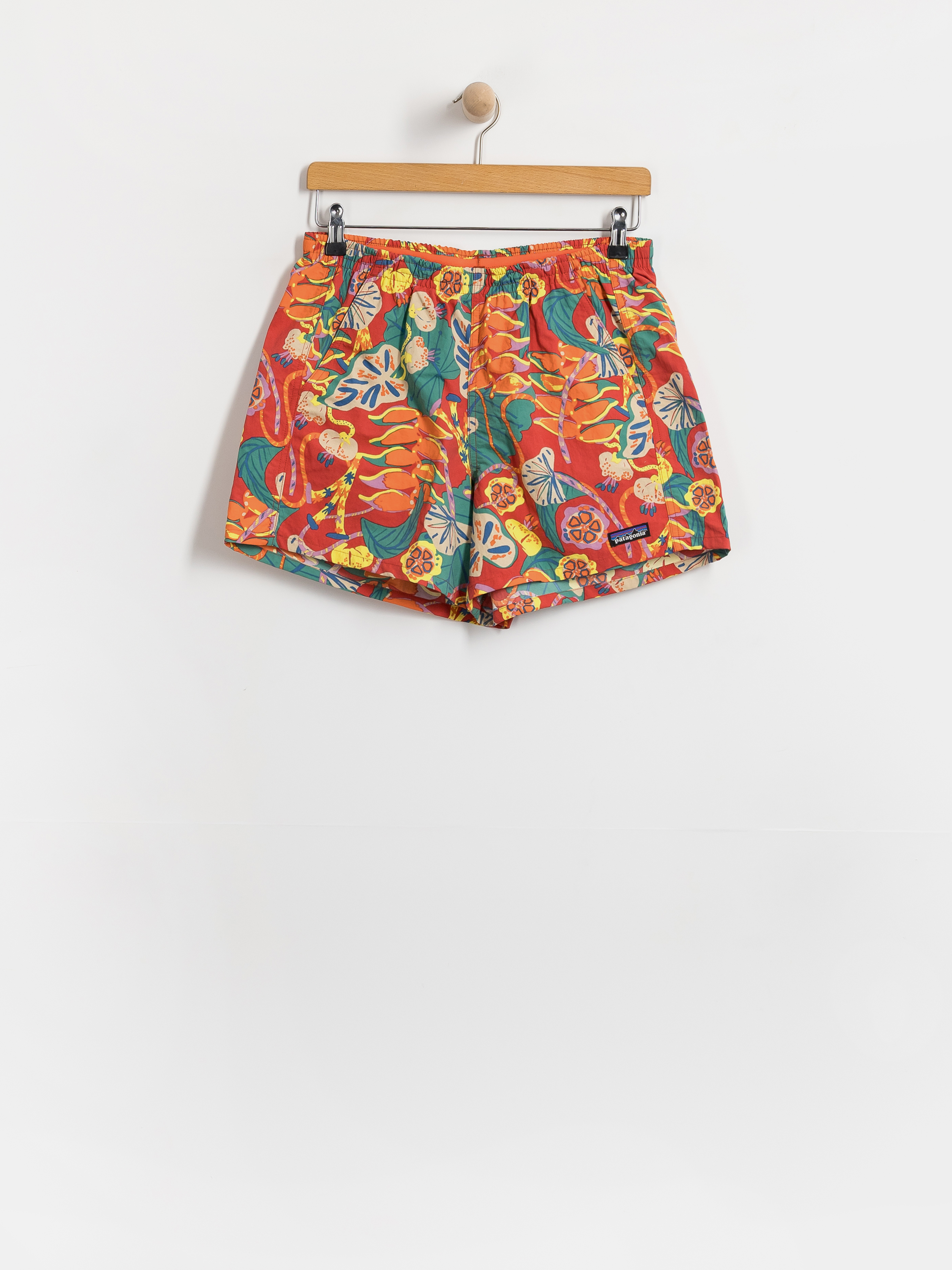 Krau0165asy Patagonia Baggies 5in Wmn (tropiclimb/hot ember)