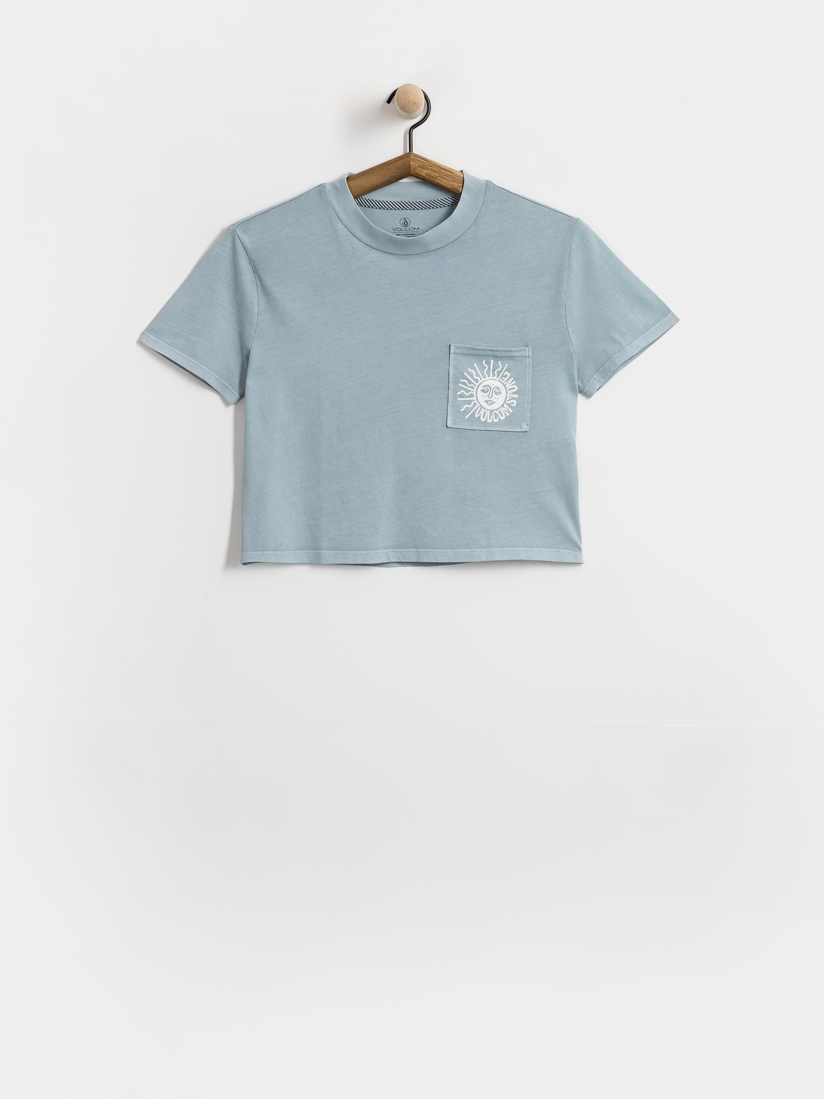 Tričko Volcom Pocket Dial Wmn (cali blue)