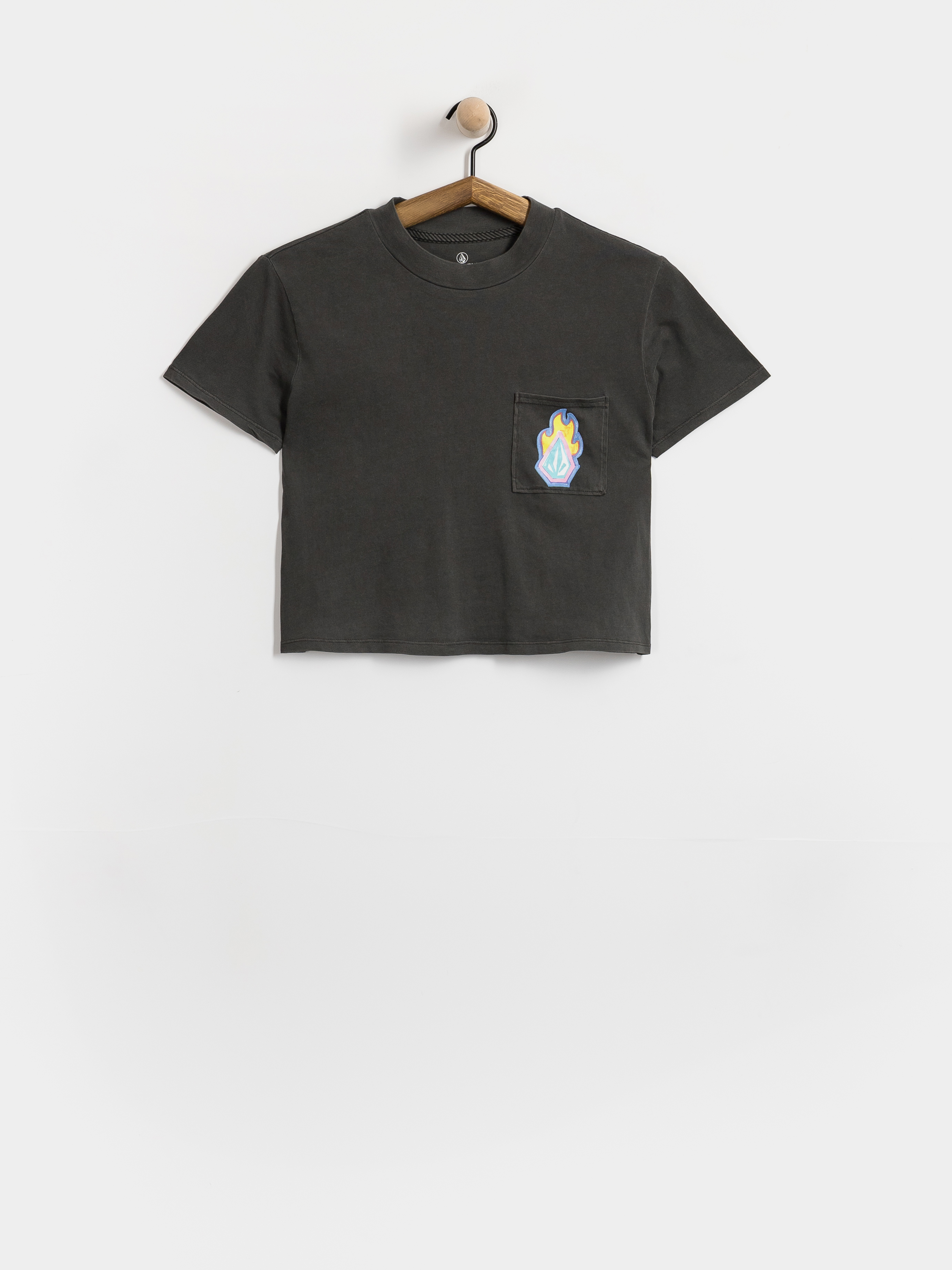 Tričko Volcom Pocket Dial Wmn (vintage black)