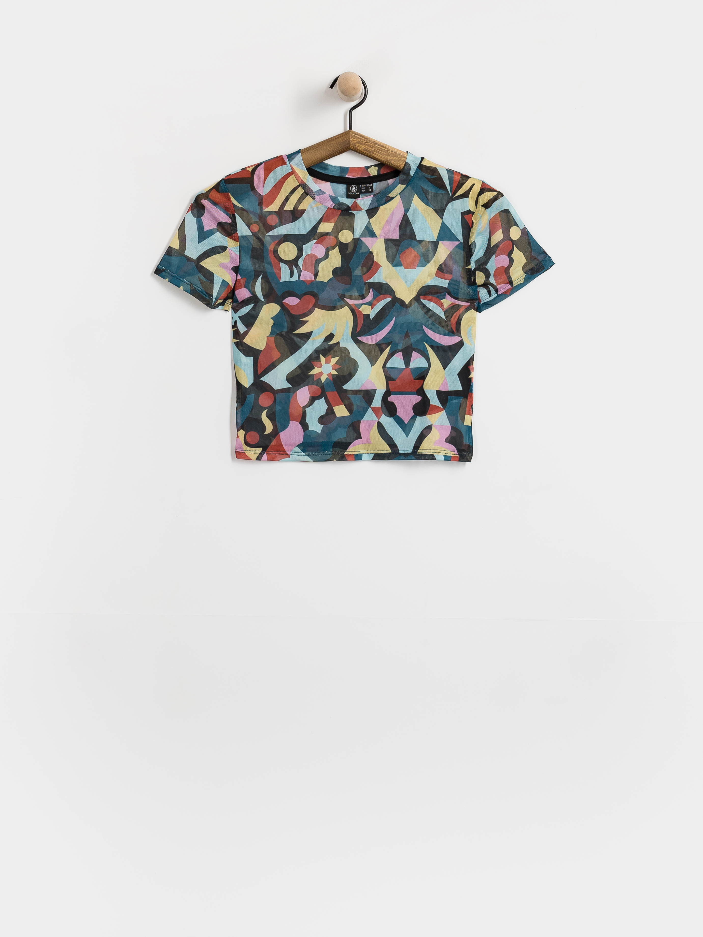 Tričko Volcom Fa Bruno Lucas Knit Mesh Wmn (multi)