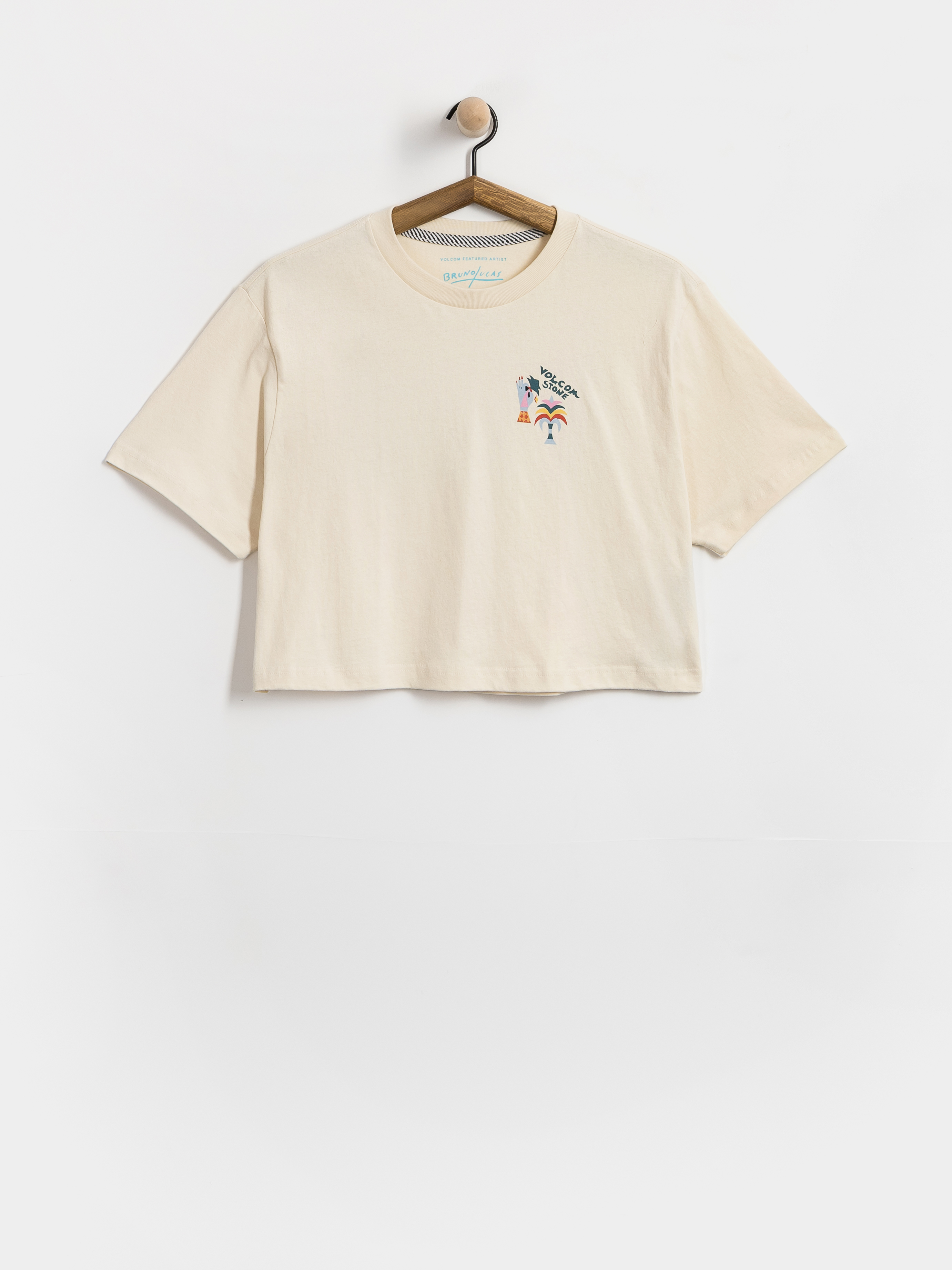 Tričko Volcom Fa Bruno Lucas Wmn (vintage white)