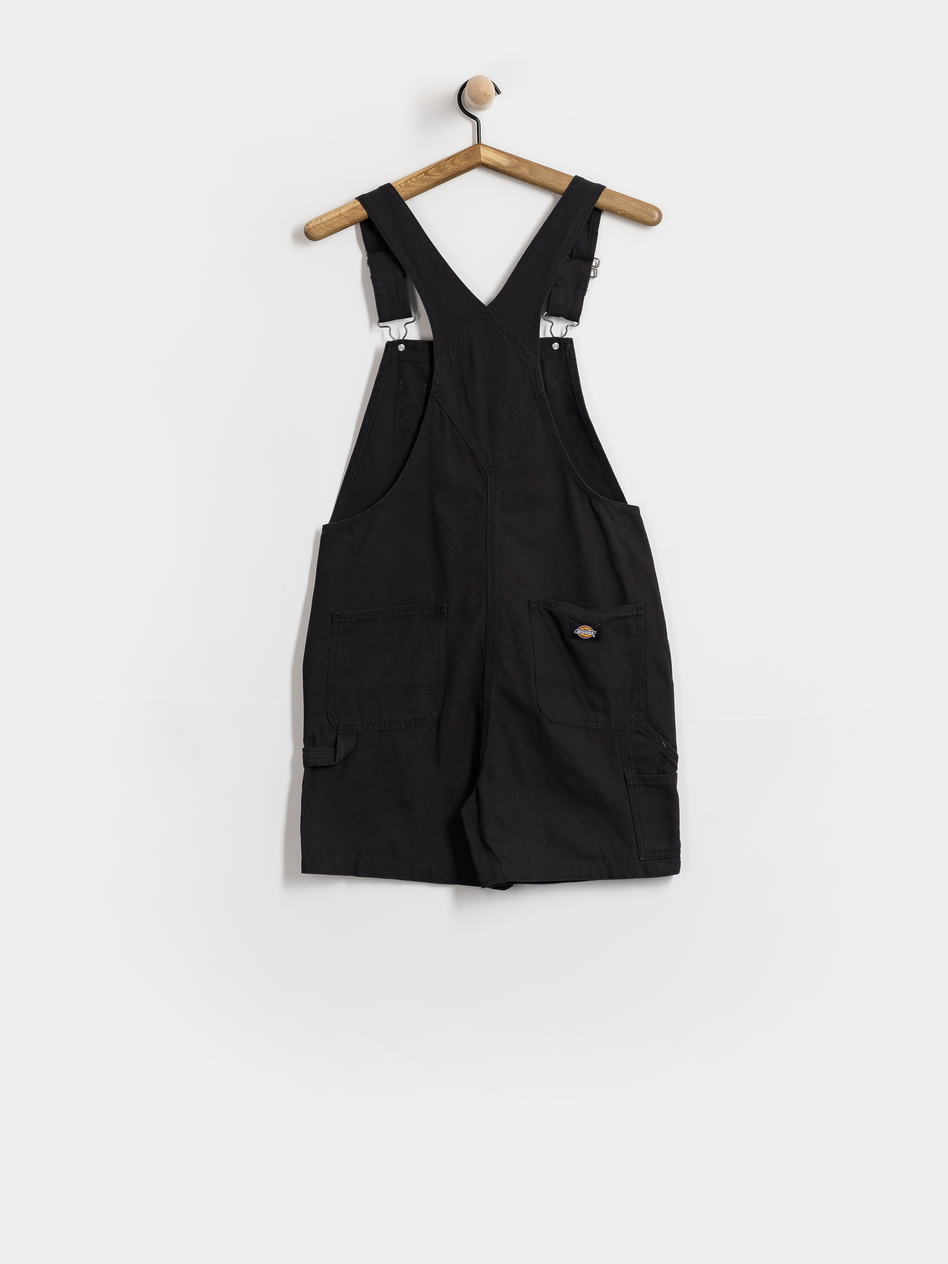 Kraťasy Dickies Lightweight Canvas Short Bib Wmn (black)