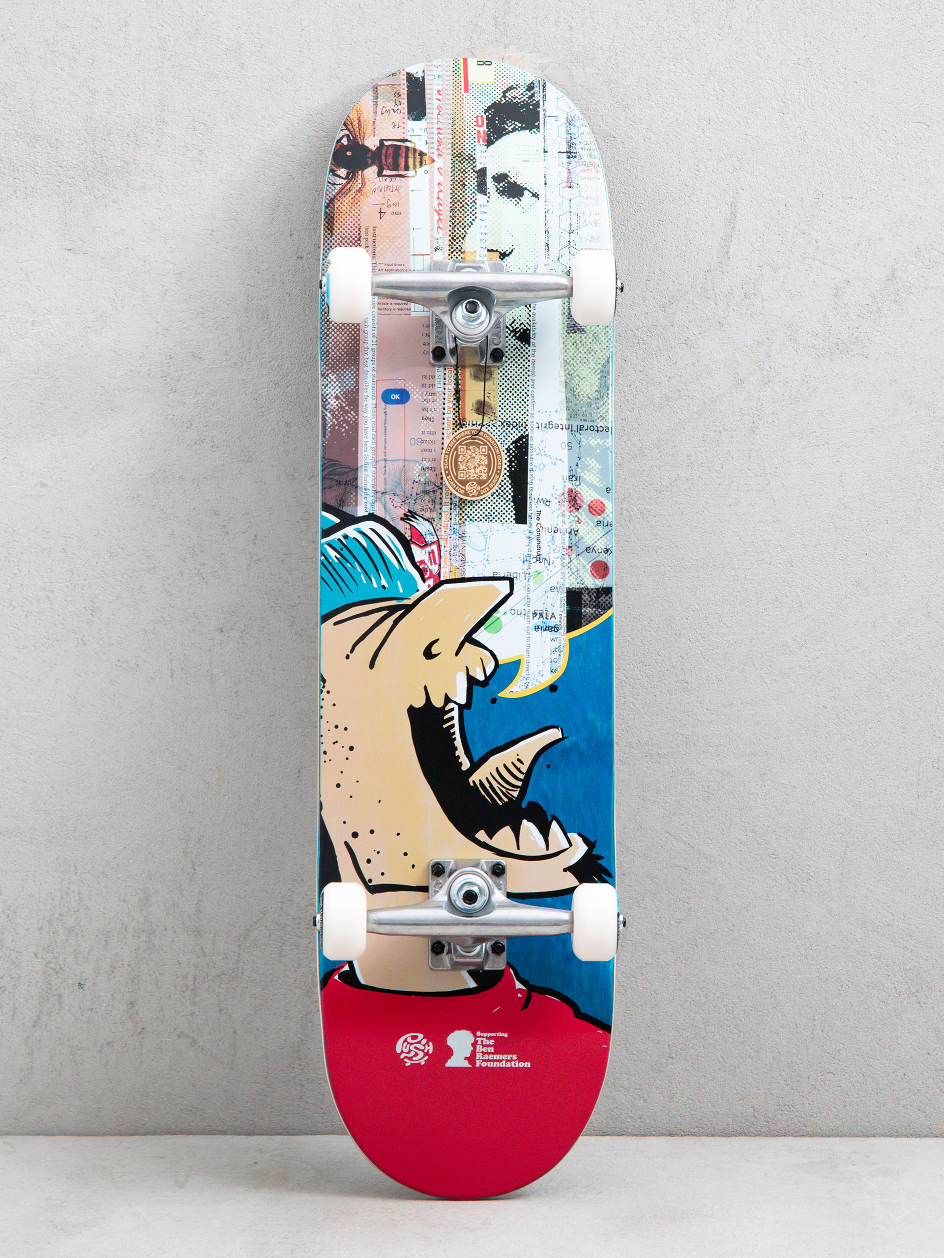 Skateboard Push Andy Jenkins Guest (teal)