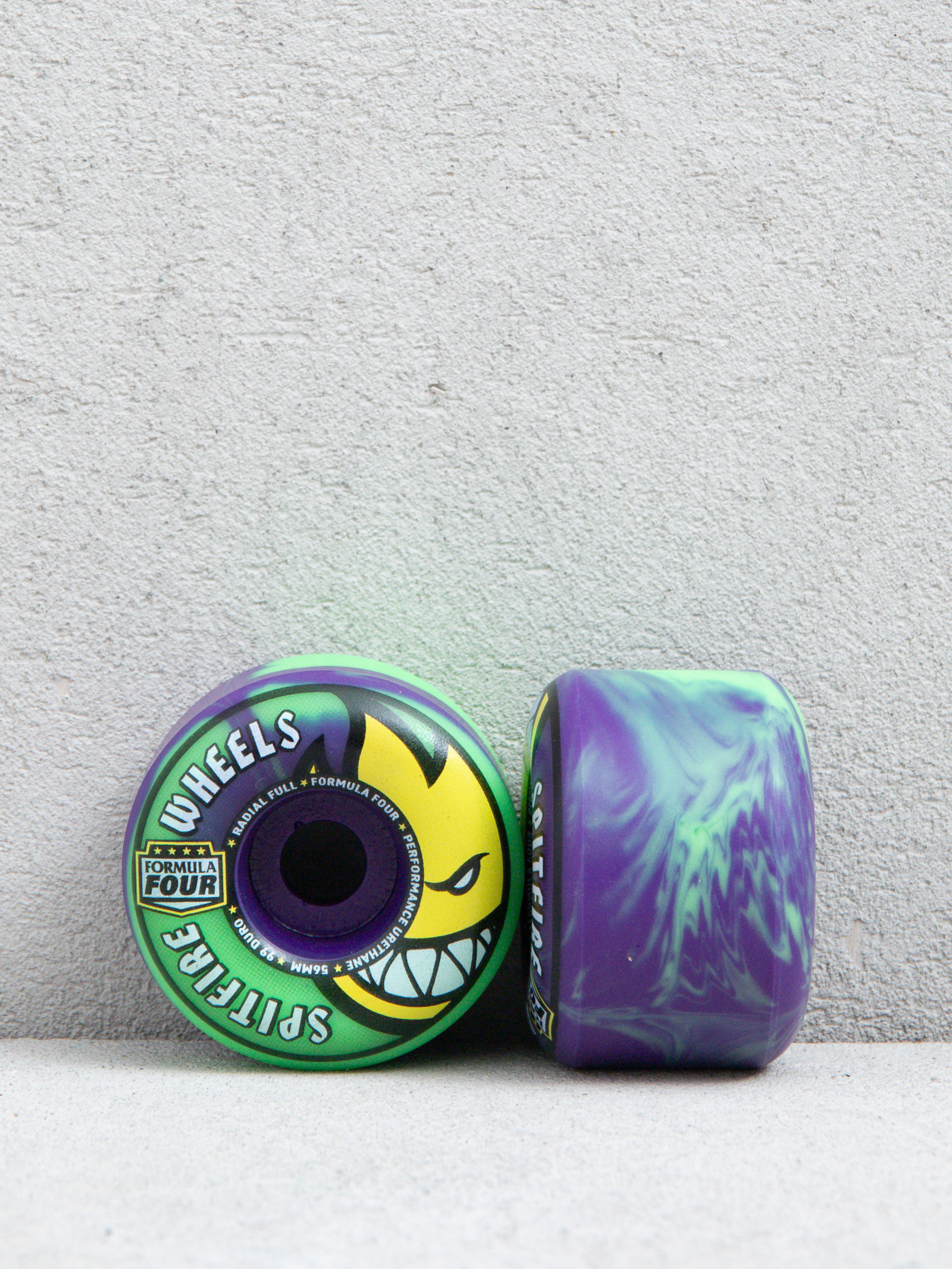 Kolieska Spitfire F4 99D Team Colors Radial Full (neon green/purple)