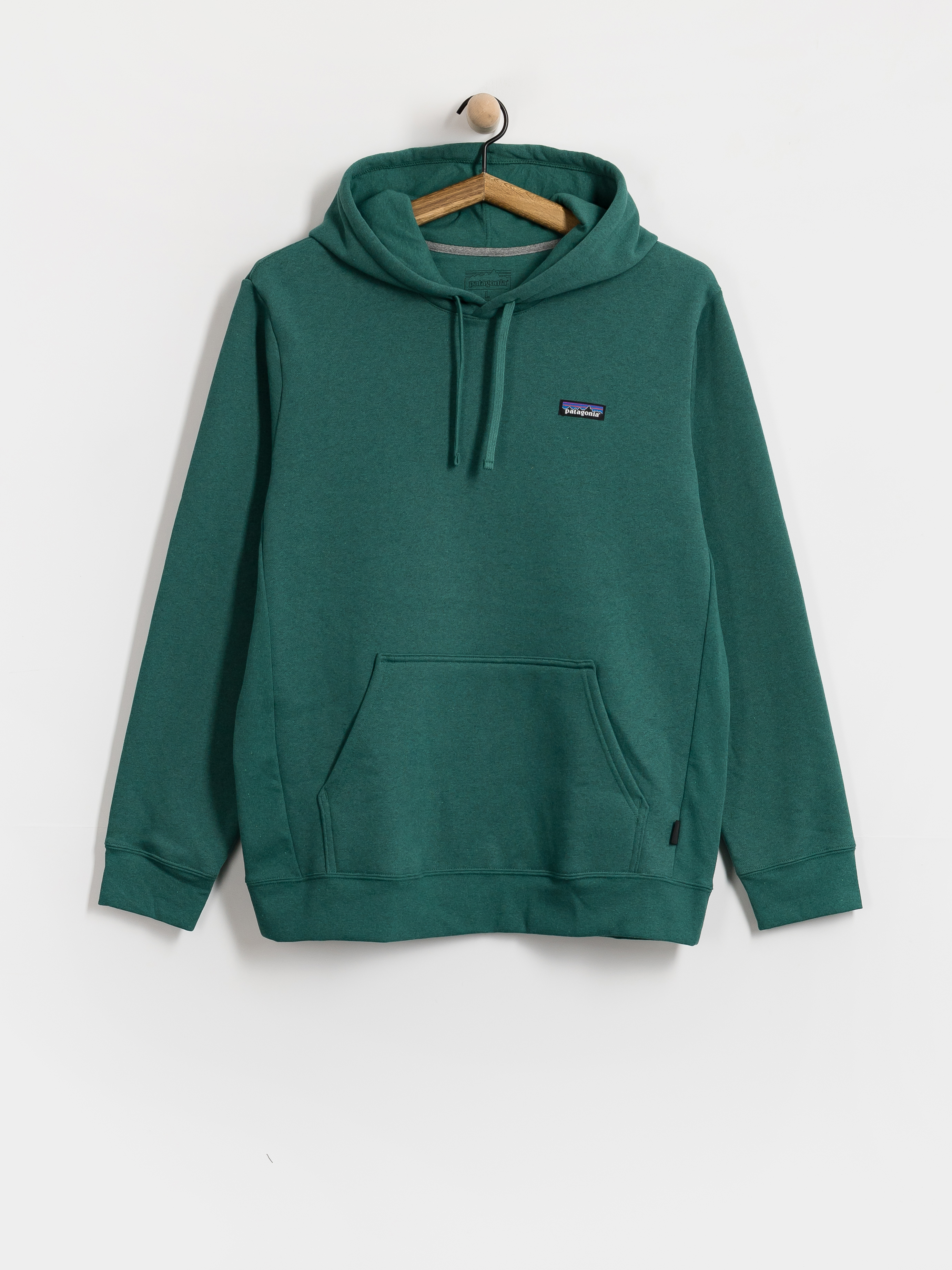 Mikina s kapucňou Patagonia P 6 Label Uprisal HD (gem green)