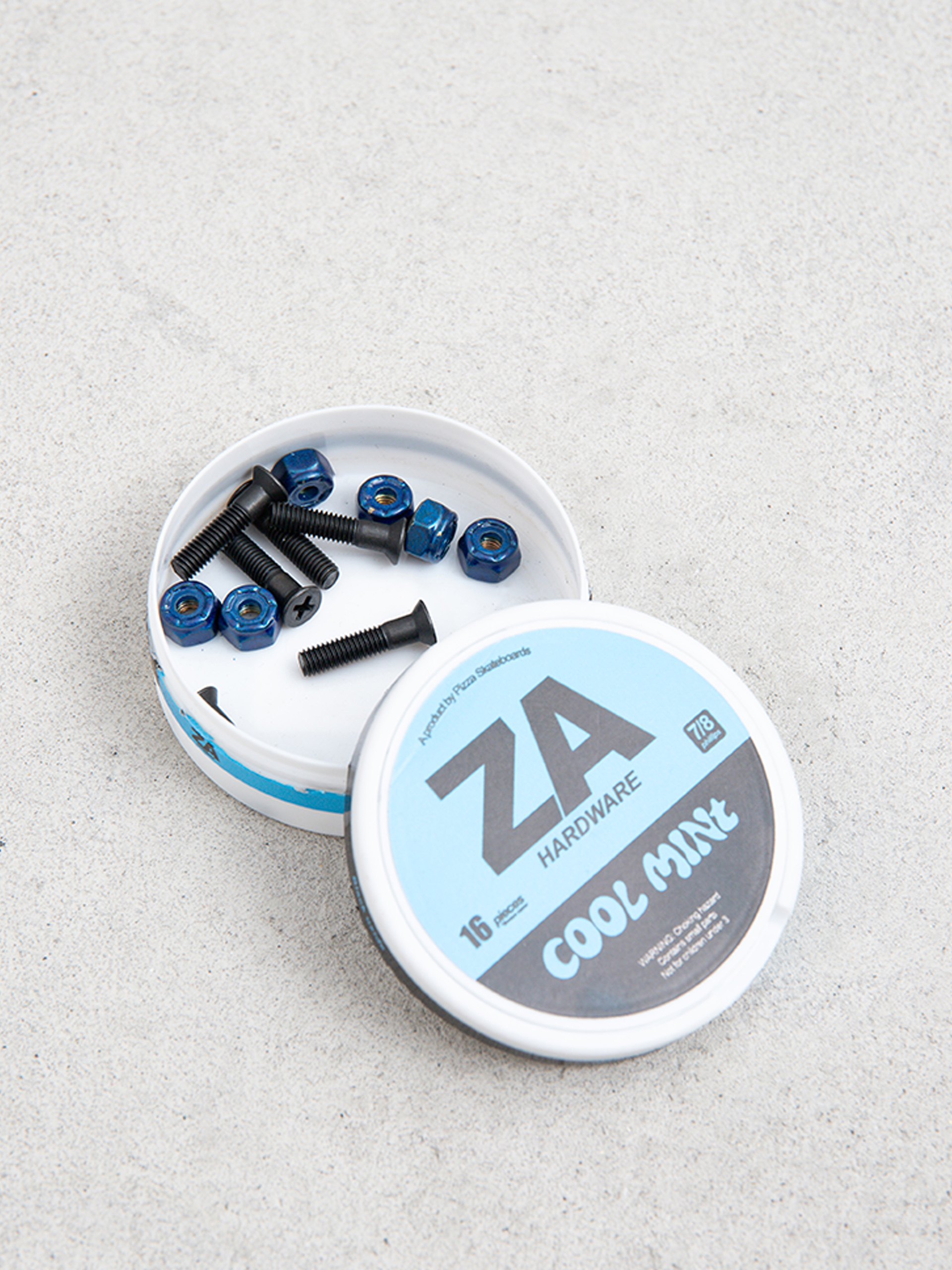 Skrutky Pizza Skateboards Za Hardware (black/blue)