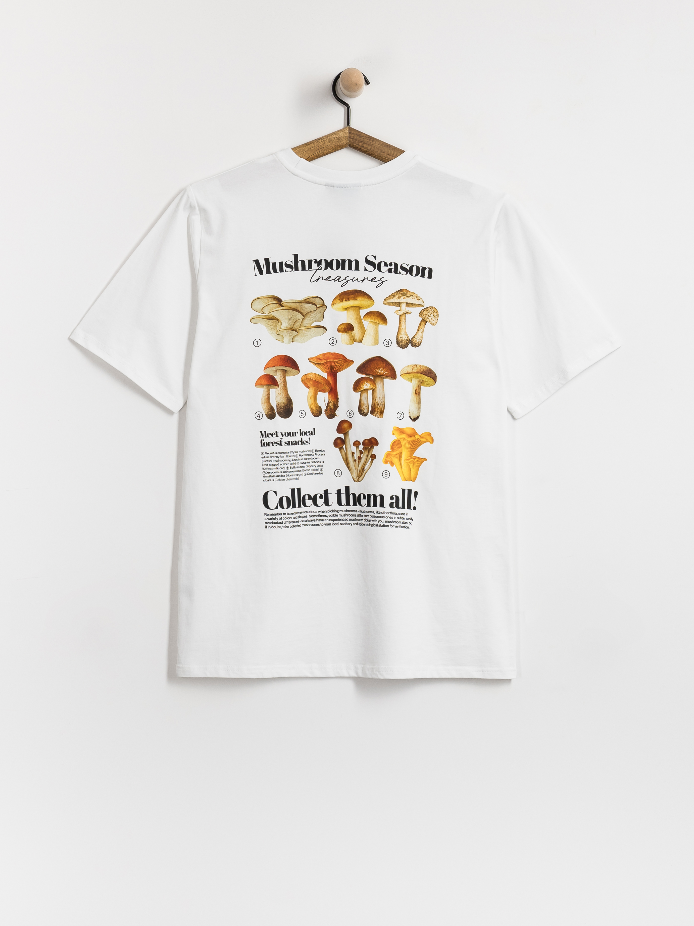 Tričko Palto Mushroom Hunter (white)