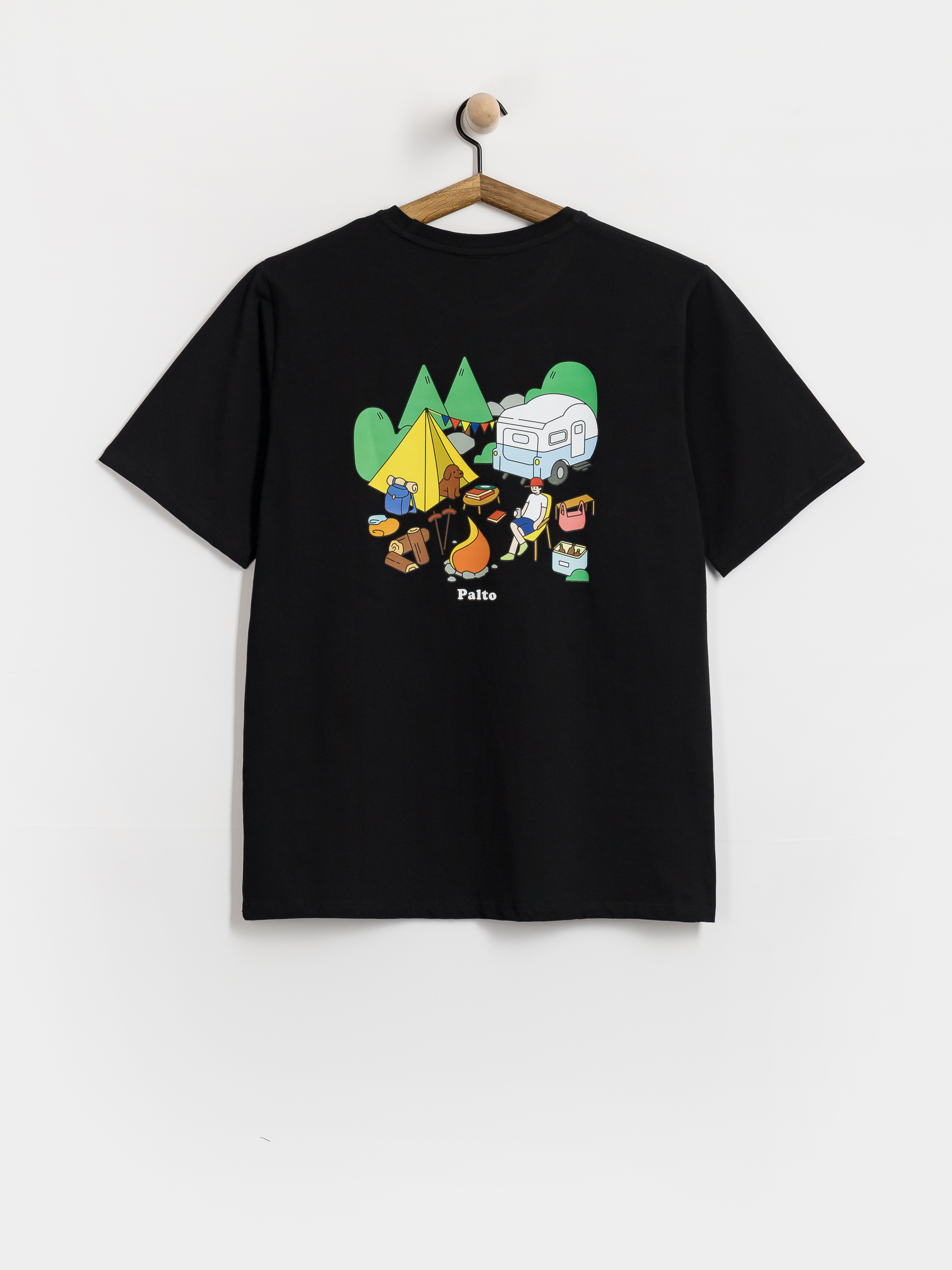 Tričko Palto Overland (black)