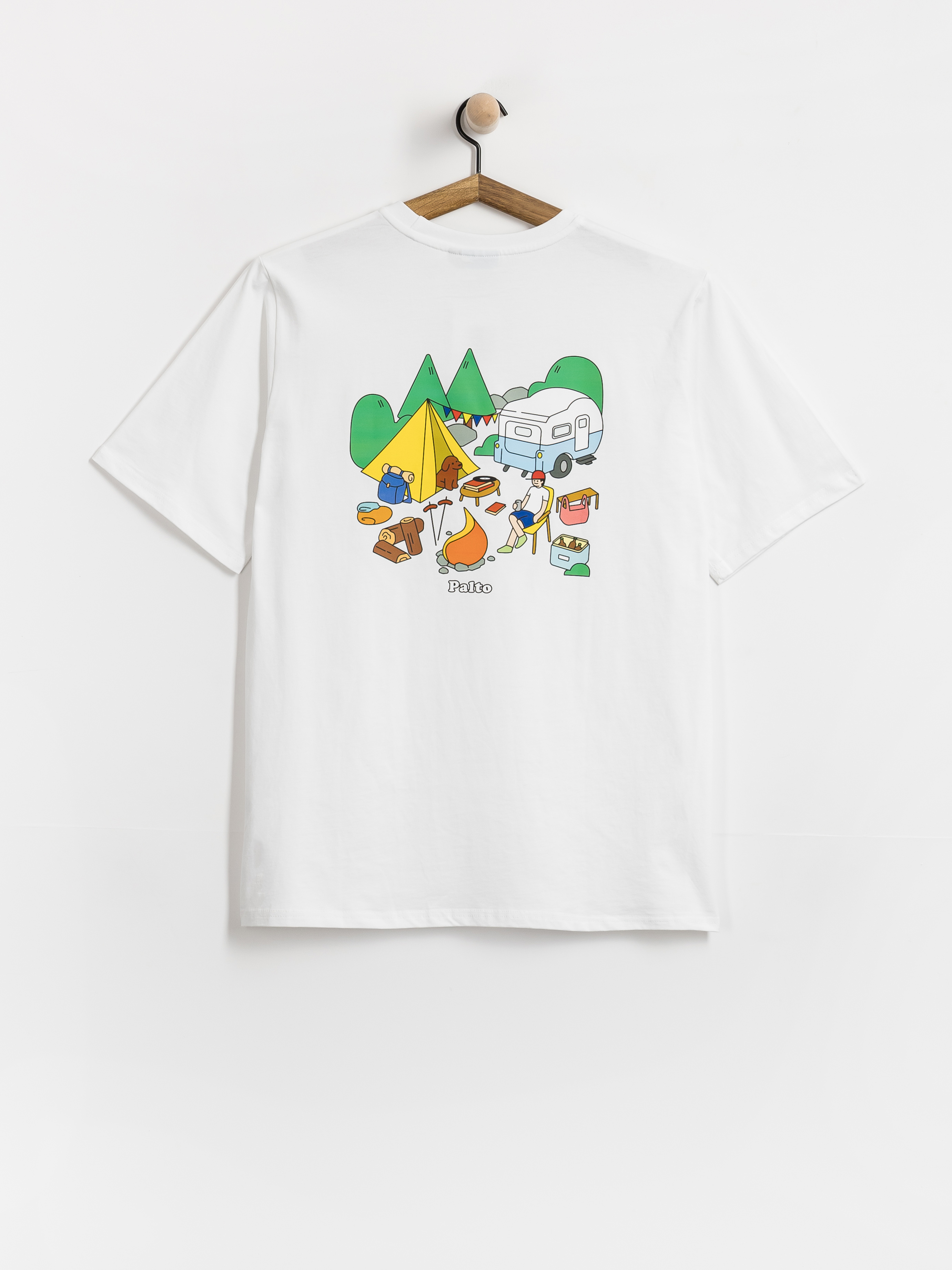 Tričko Palto Overland (white)