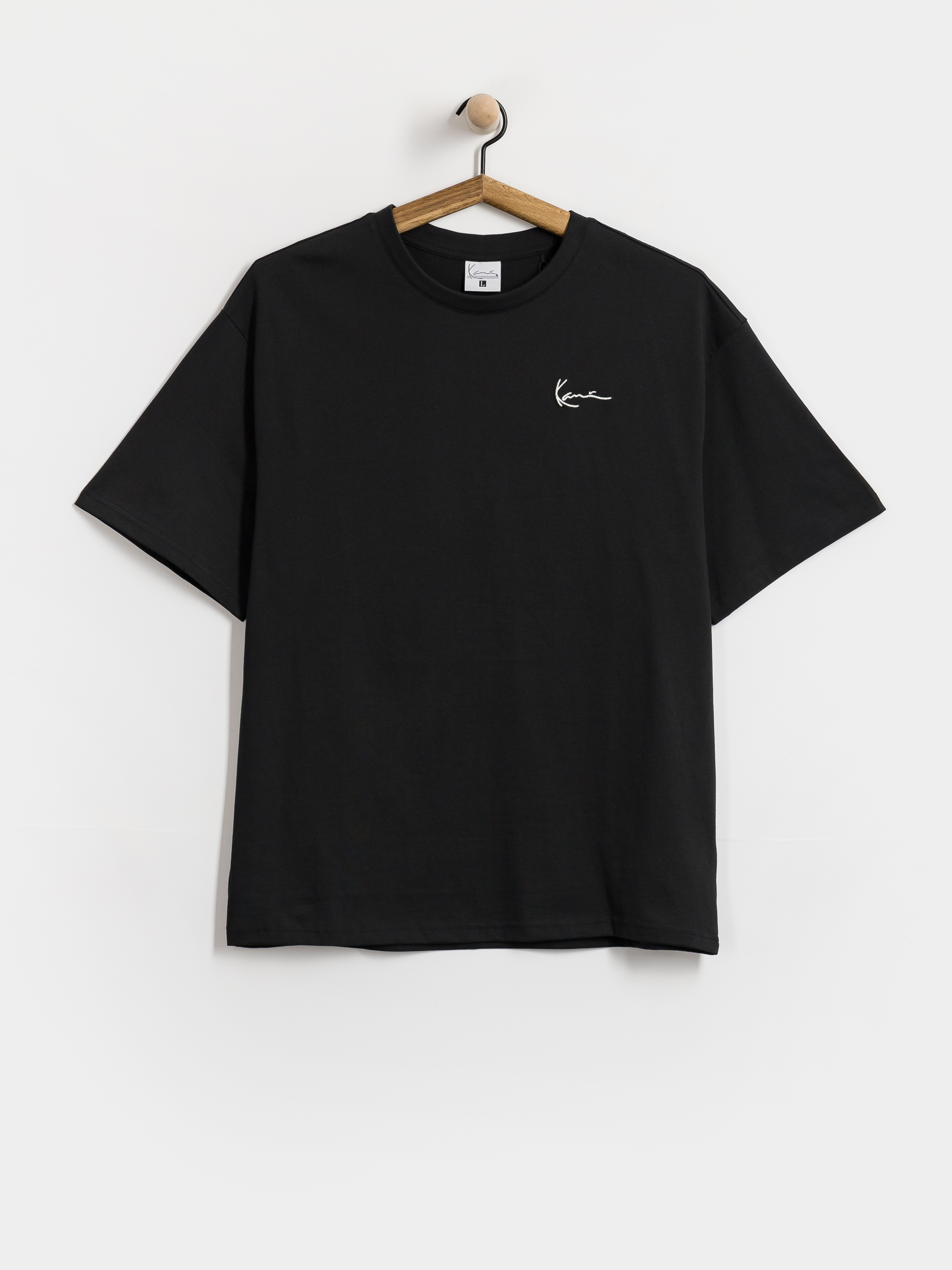Tričko Karl Kani Signature Oversized (black)
