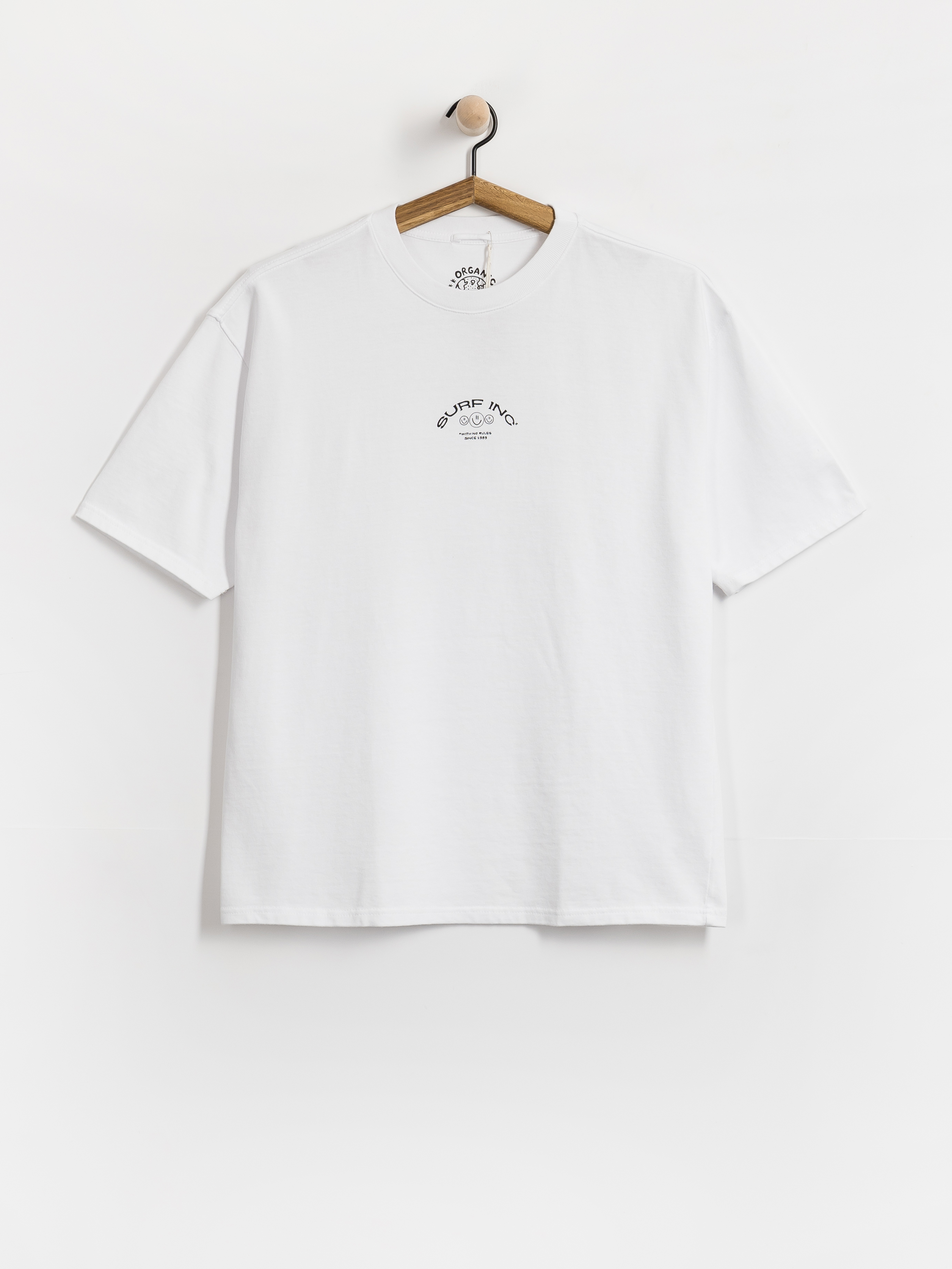 Tričko Surf Inc No Rules (paper white)