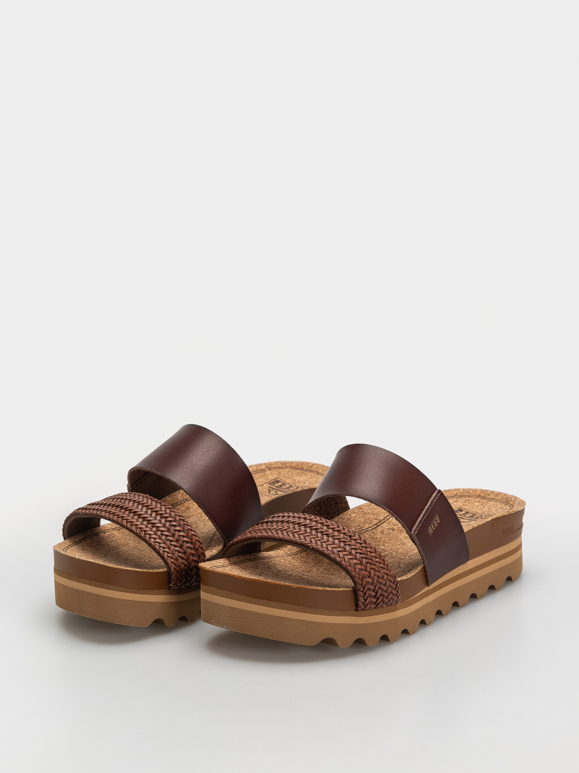 Šľapky Reef Cushion Vista Hi Wmn (chocolate braid)