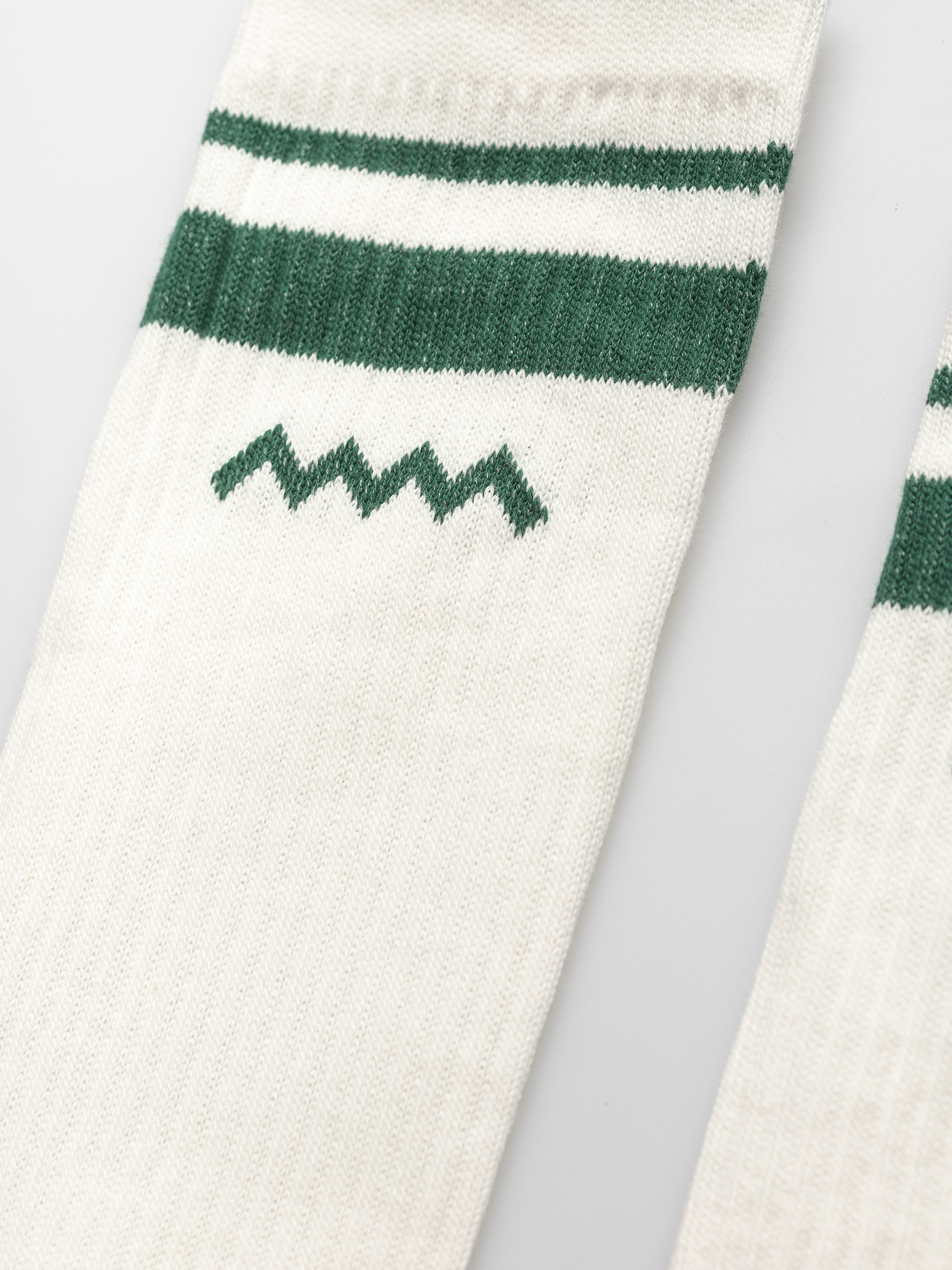 Ponožky Surf Inc Joints And Surf (vintage white/green stripes)