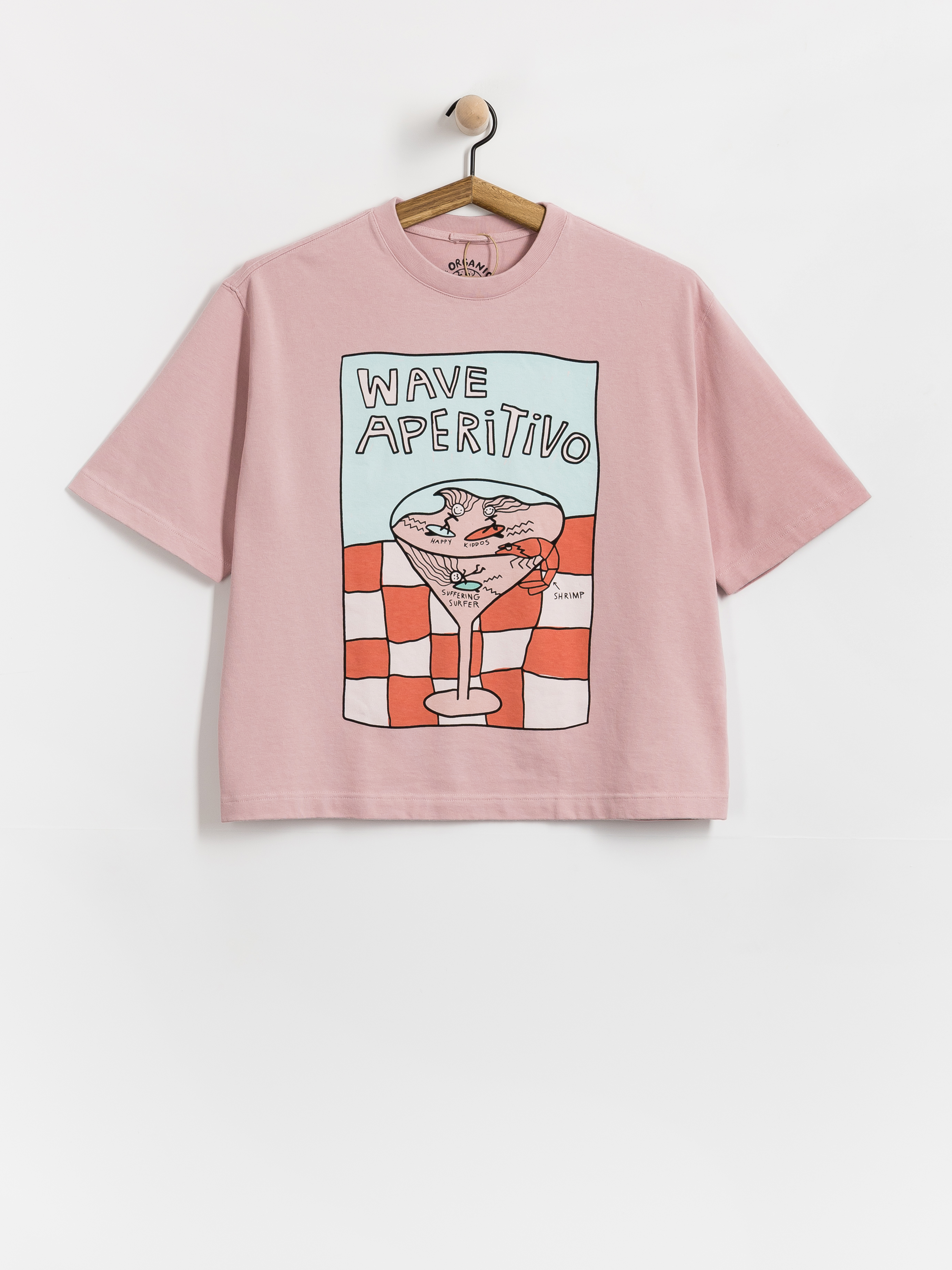 Tričko Surf Inc Wave Aperitivo (pink kush)