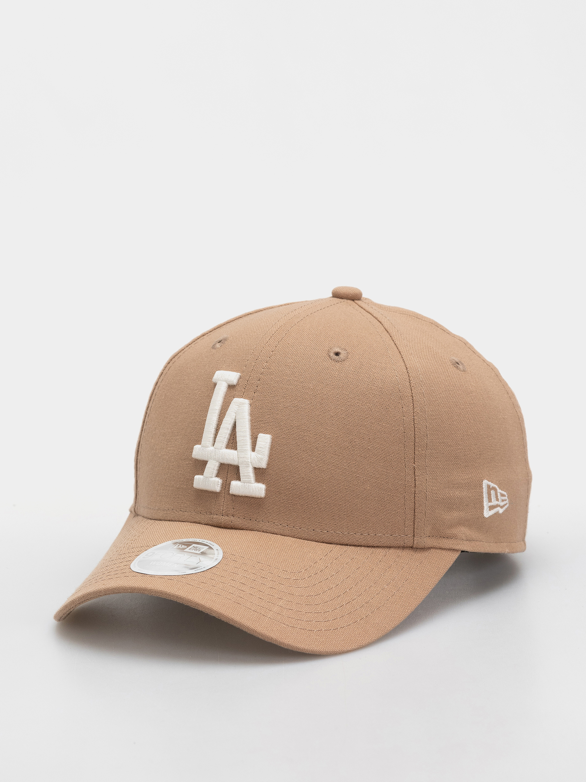 Šiltovka New Era Linen 9Forty Los Angeles Dodgers Wmn (camel)