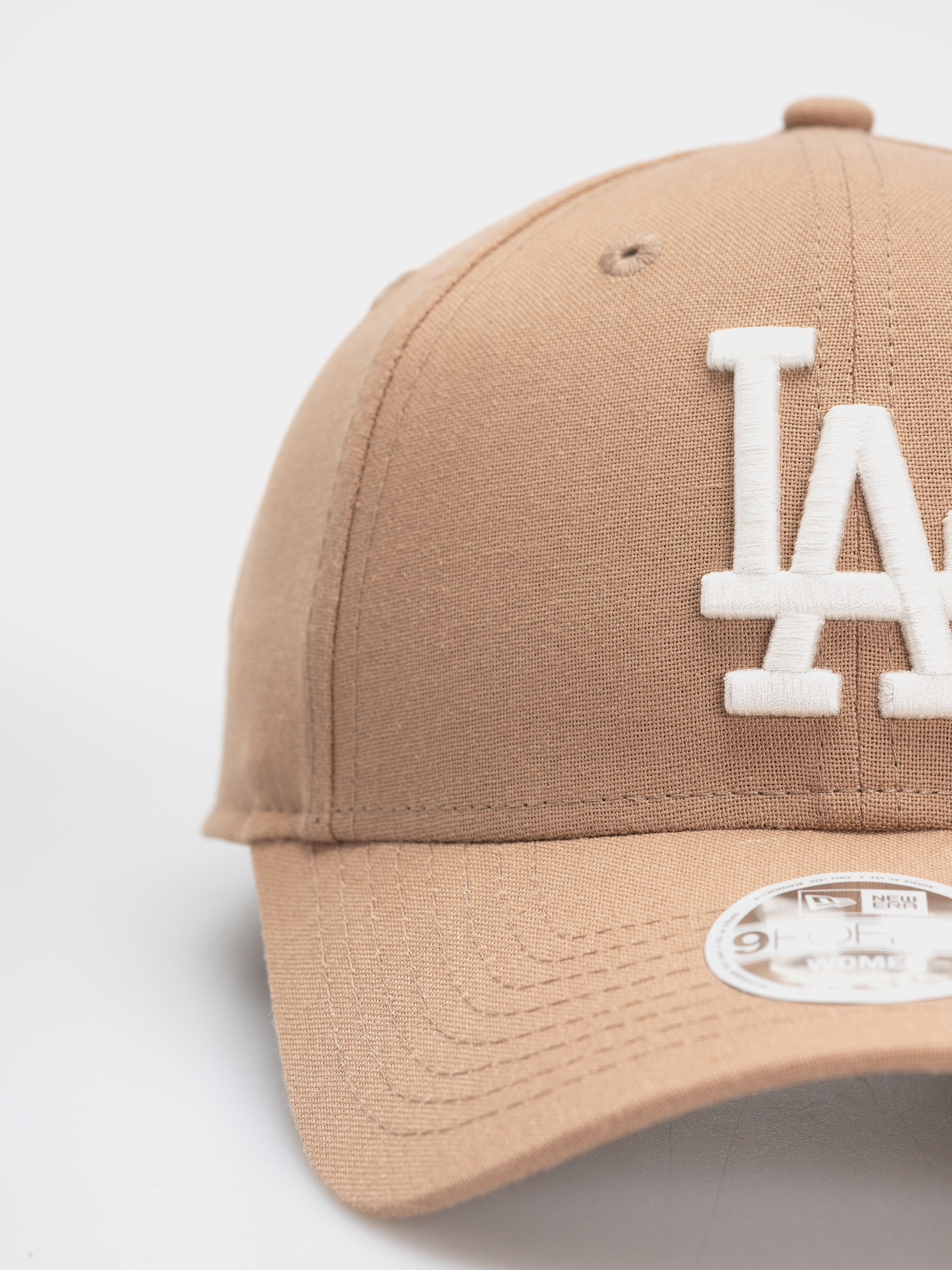 Šiltovka New Era Linen 9Forty Los Angeles Dodgers Wmn (camel)