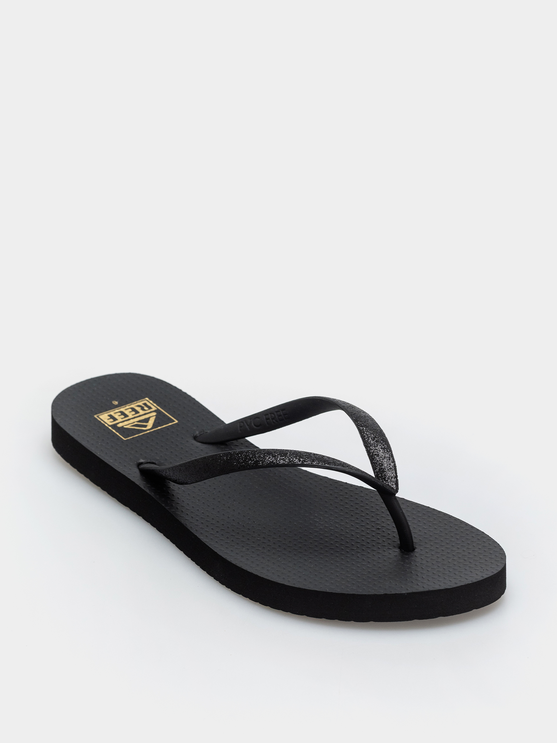 Plu00e1u017eovky Reef Seaside Wmn (black glitter)